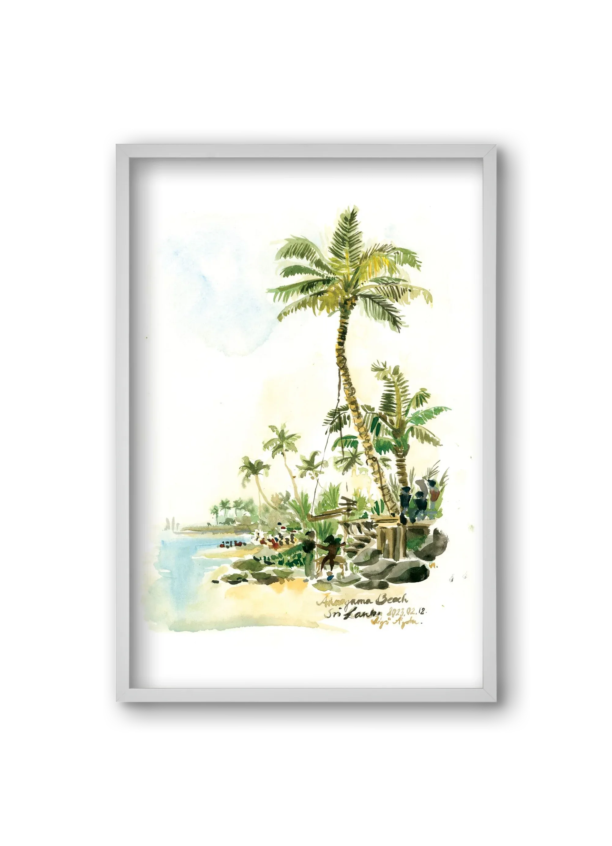 AHANGAMA Beach, Sri Lanka - 2023.02.18. - artbridge