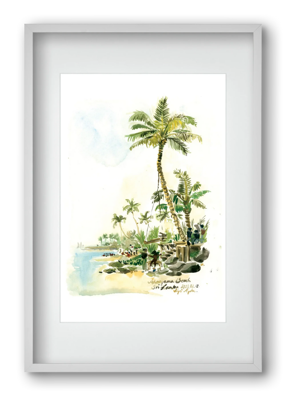 AHANGAMA Beach, Sri Lanka - 2023.02.18. - artbridge