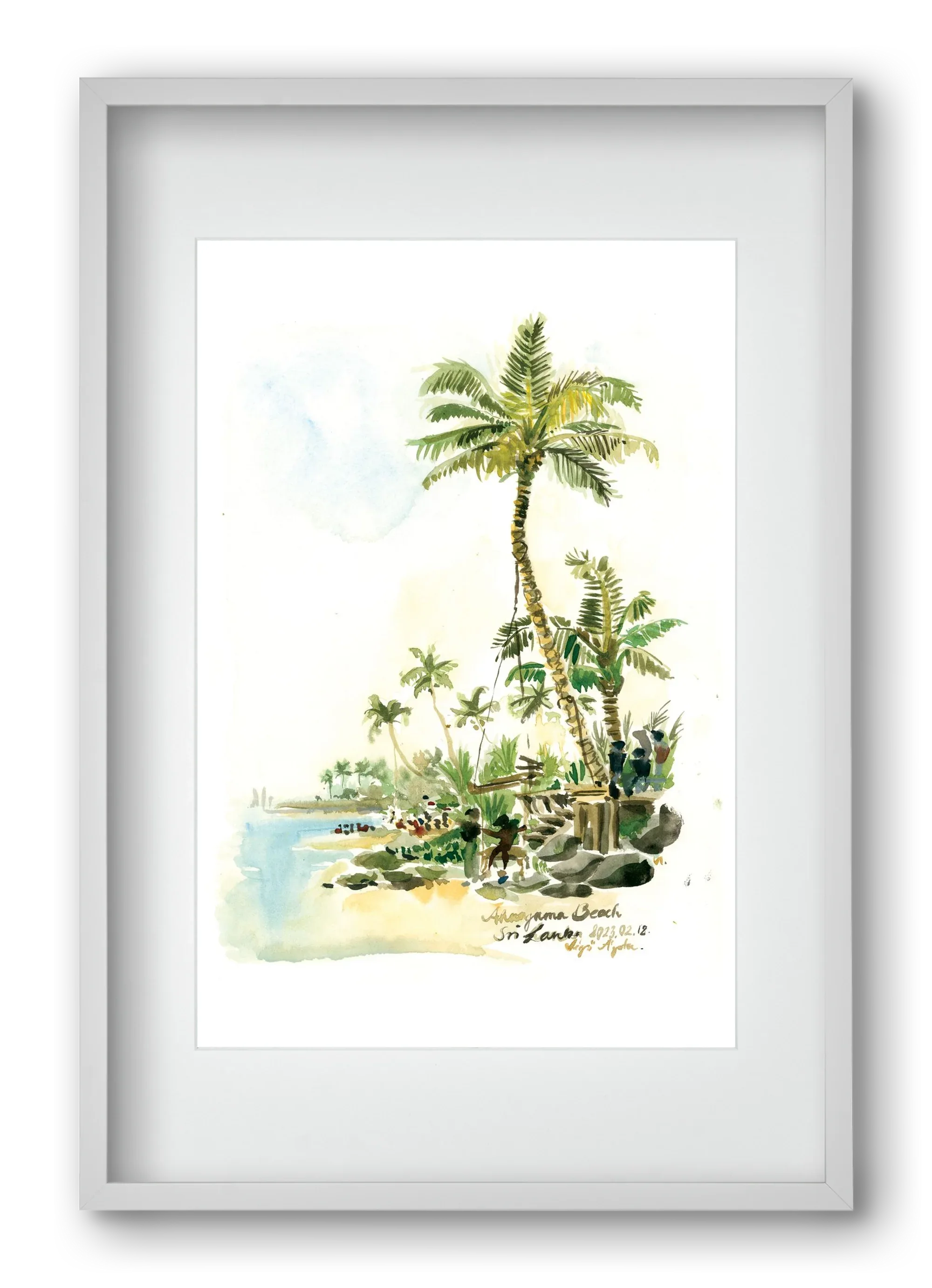 AHANGAMA Beach, Sri Lanka - 2023.02.18. - artbridge