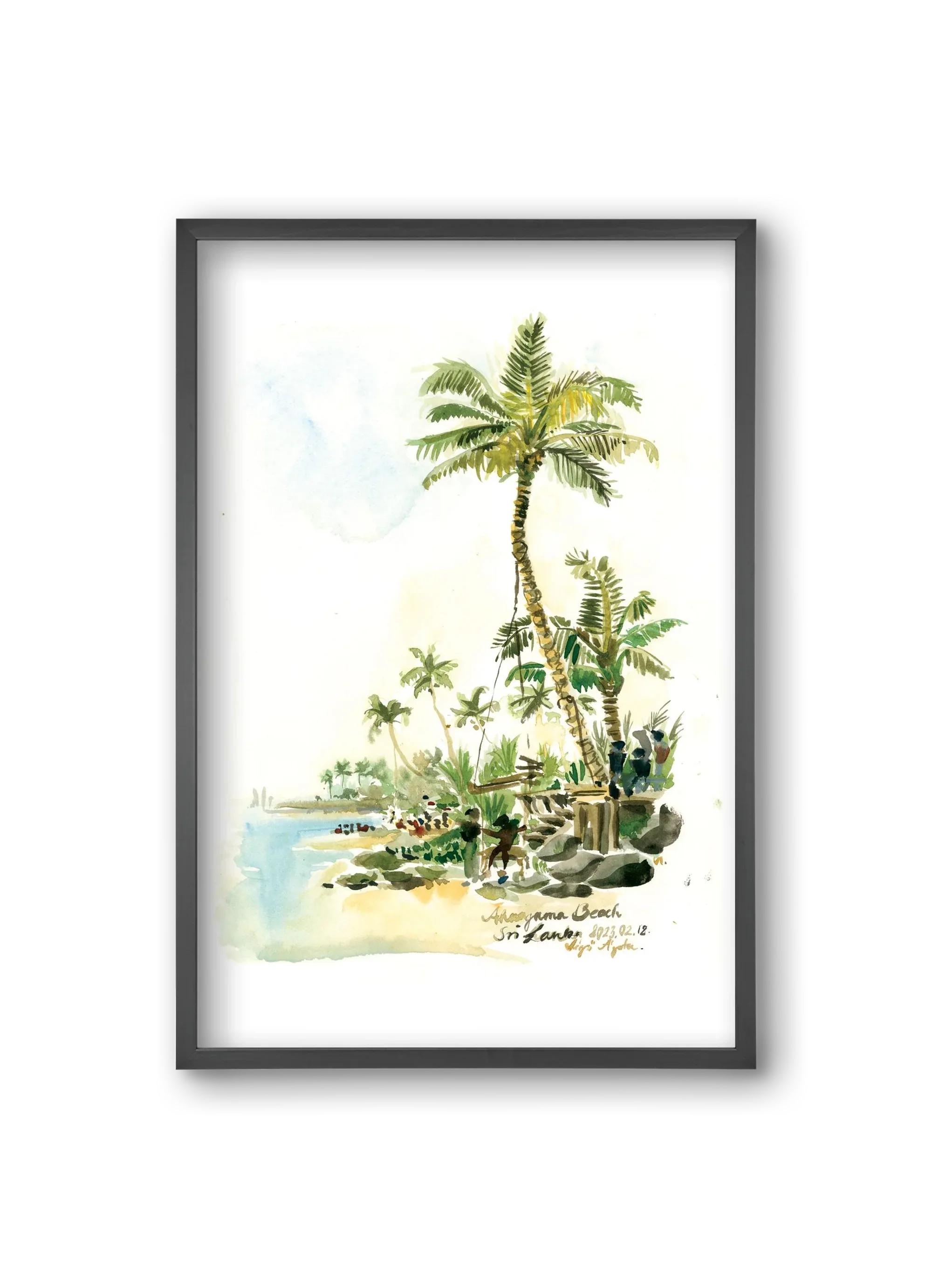 AHANGAMA Beach, Sri Lanka - 2023.02.18. - artbridge