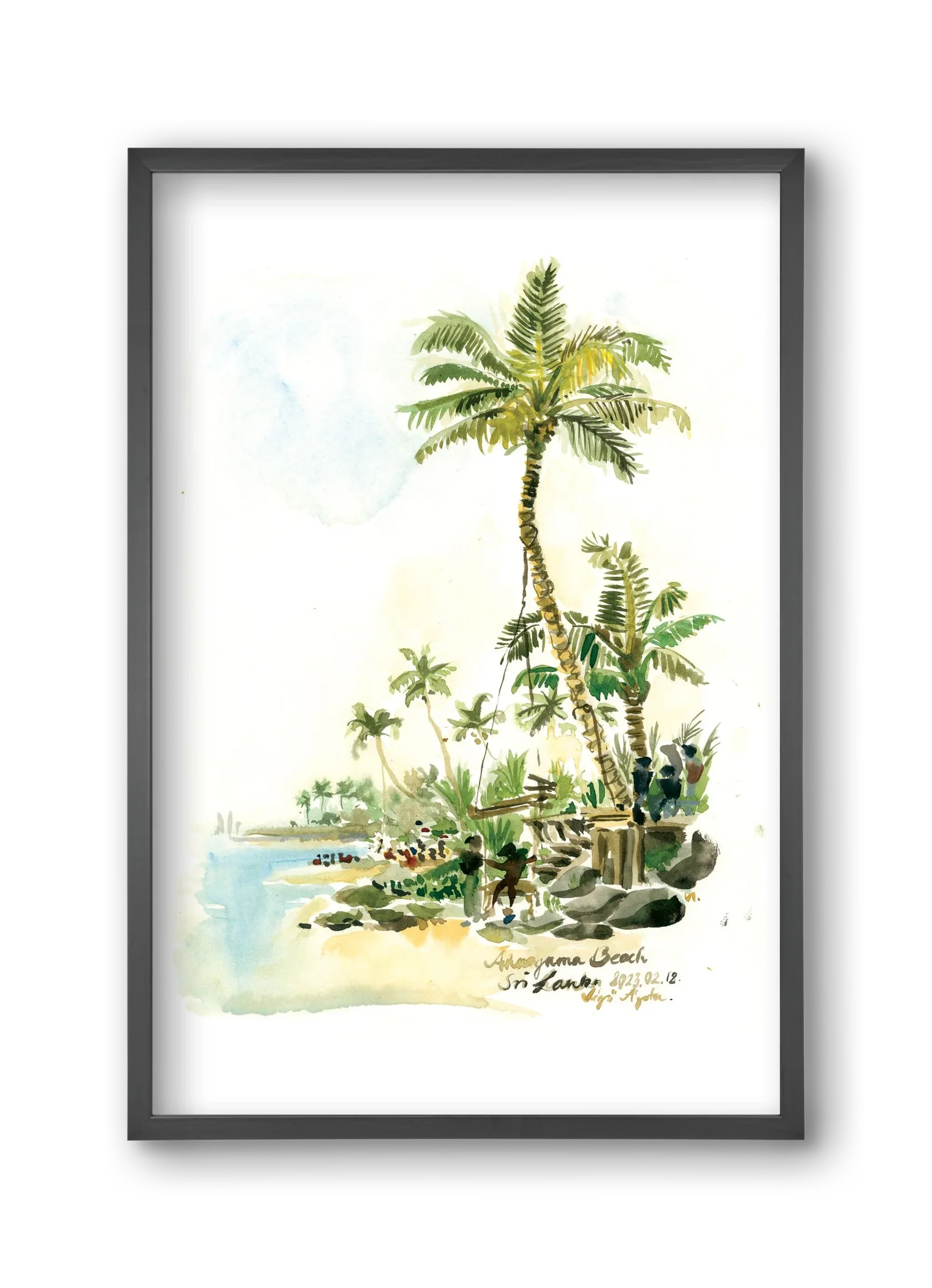 AHANGAMA Beach, Sri Lanka - 2023.02.18. - artbridge