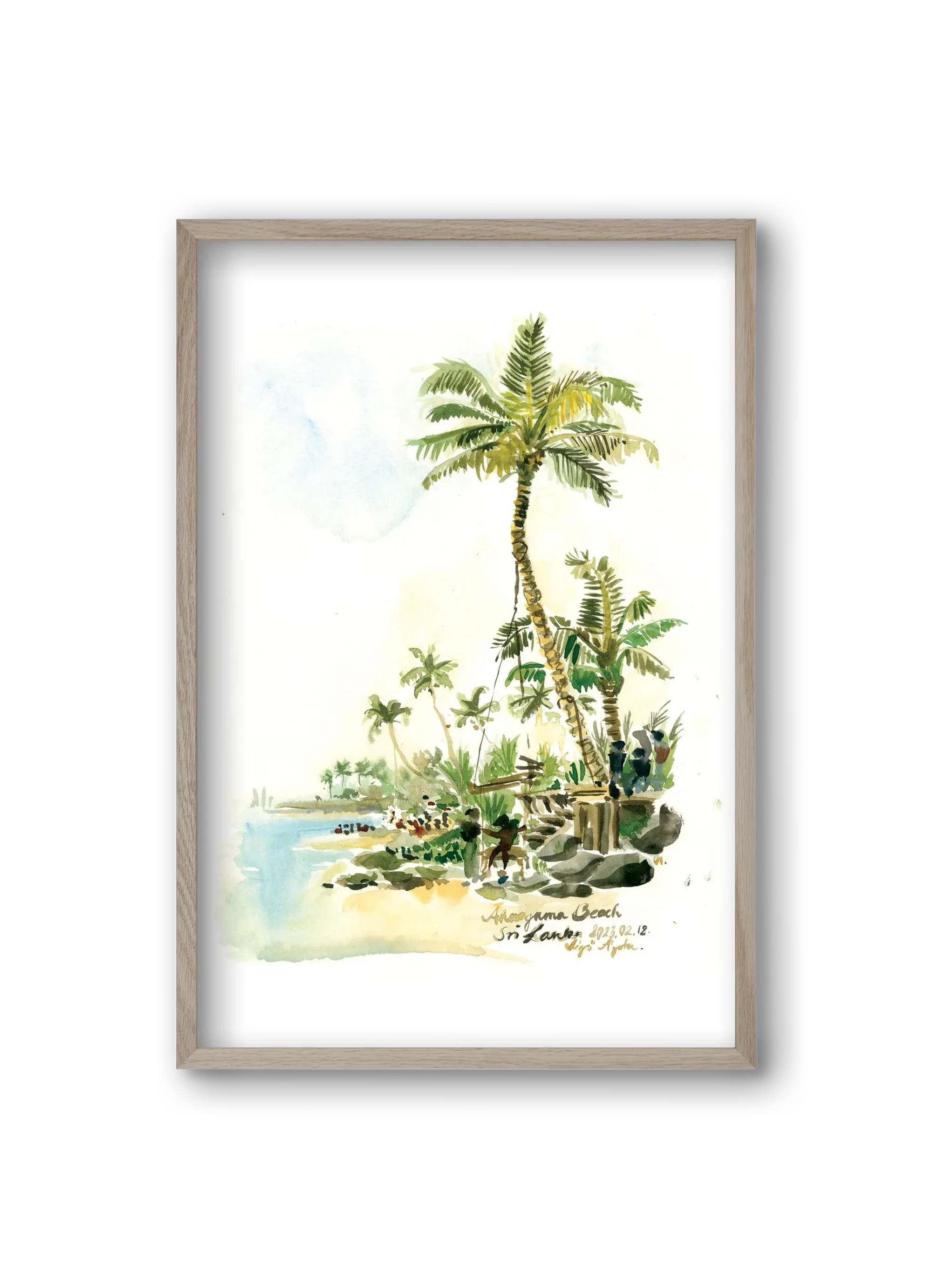 AHANGAMA Beach, Sri Lanka - 2023.02.18. - artbridge