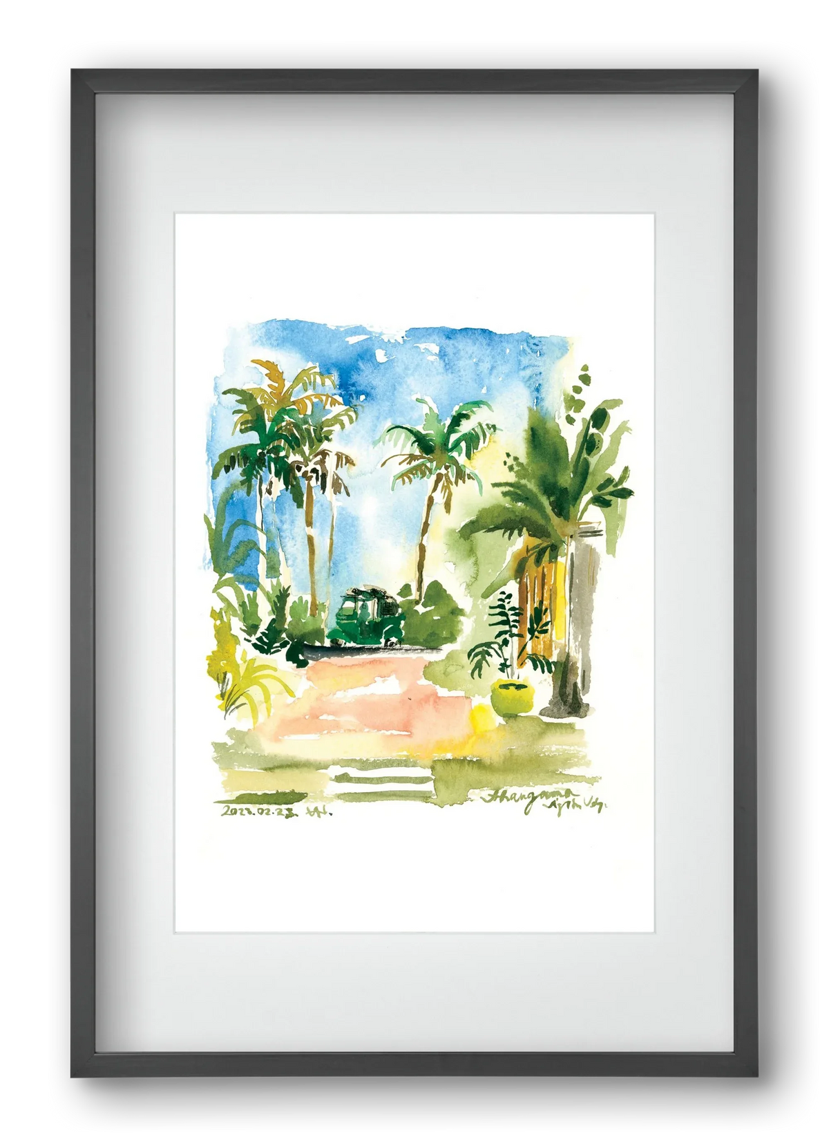 AHANGAMA tuktuk, Sri Lanka - 2023.02.23. - artbridge