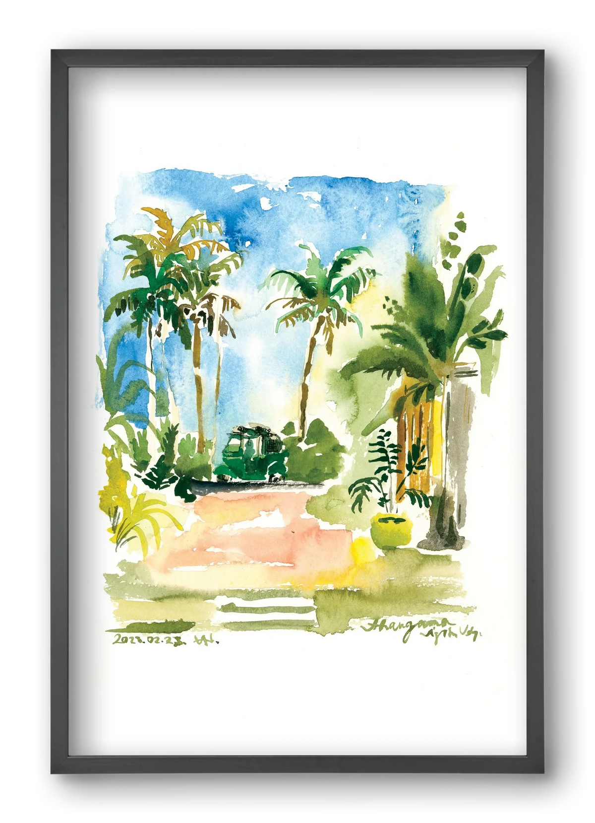 AHANGAMA tuktuk, Sri Lanka - 2023.02.23. - artbridge