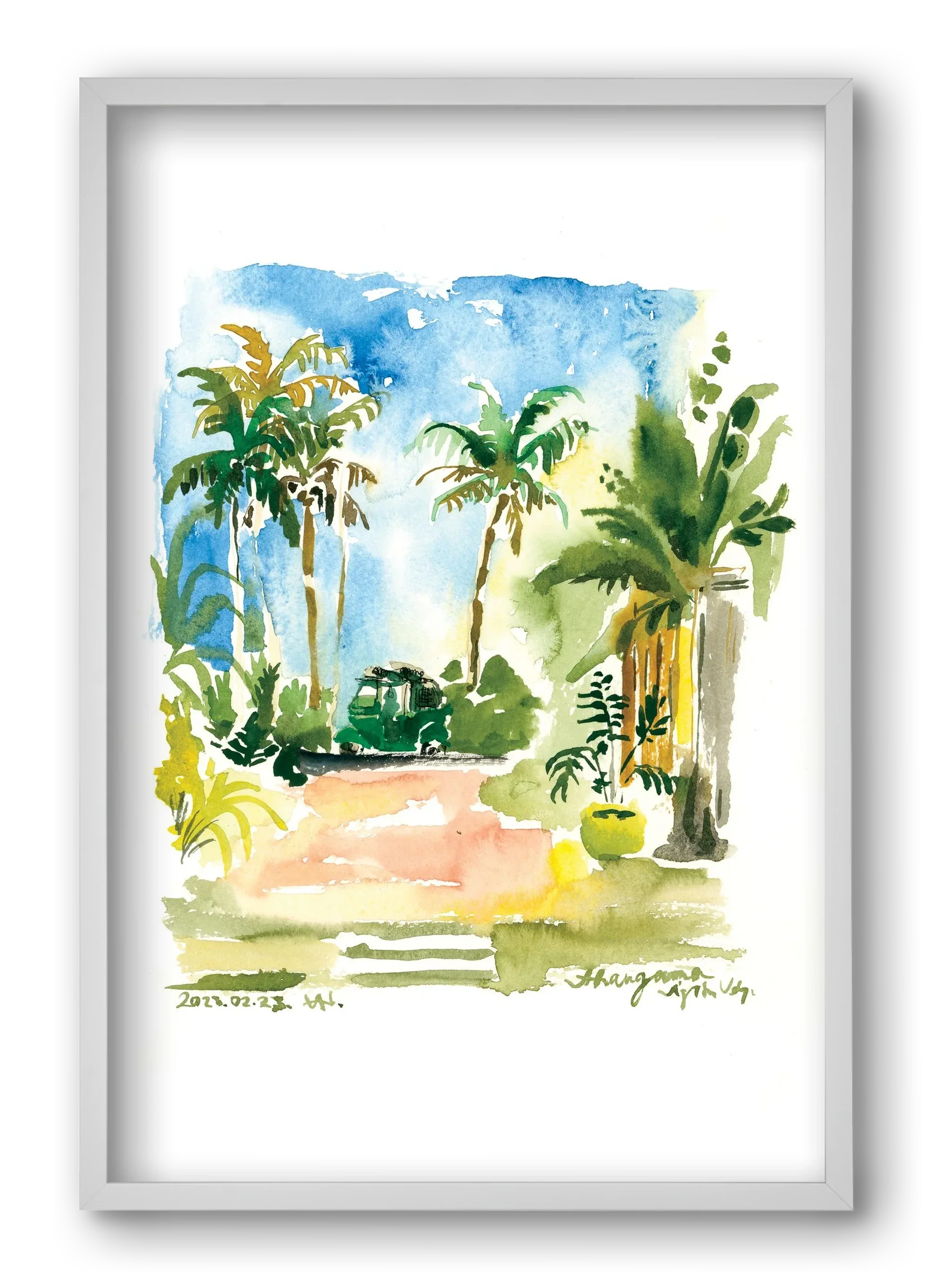 AHANGAMA tuktuk, Sri Lanka - 2023.02.23. - artbridge