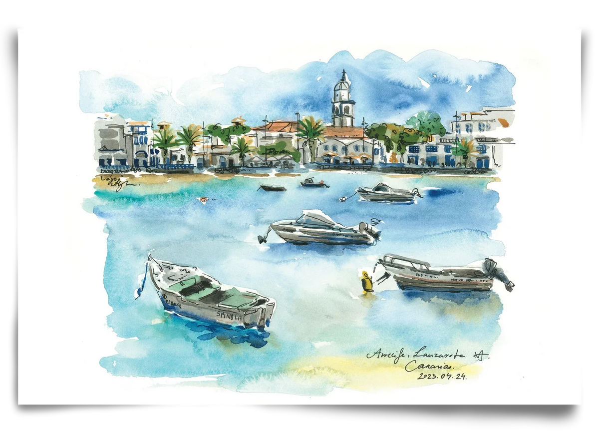 ARRECIFE, Lanzarote, Canary Island - 2023.04.24. - artbridge