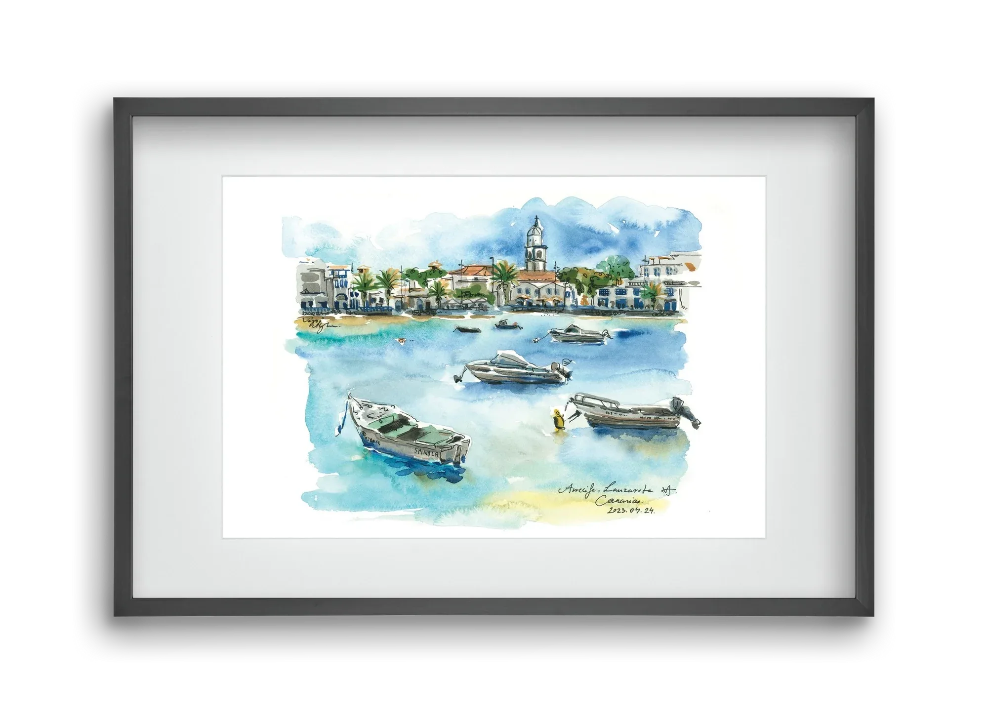ARRECIFE, Lanzarote, Canary Island - 2023.04.24. - artbridge
