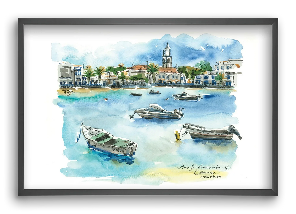 ARRECIFE, Lanzarote, Canary Island - 2023.04.24. - artbridge
