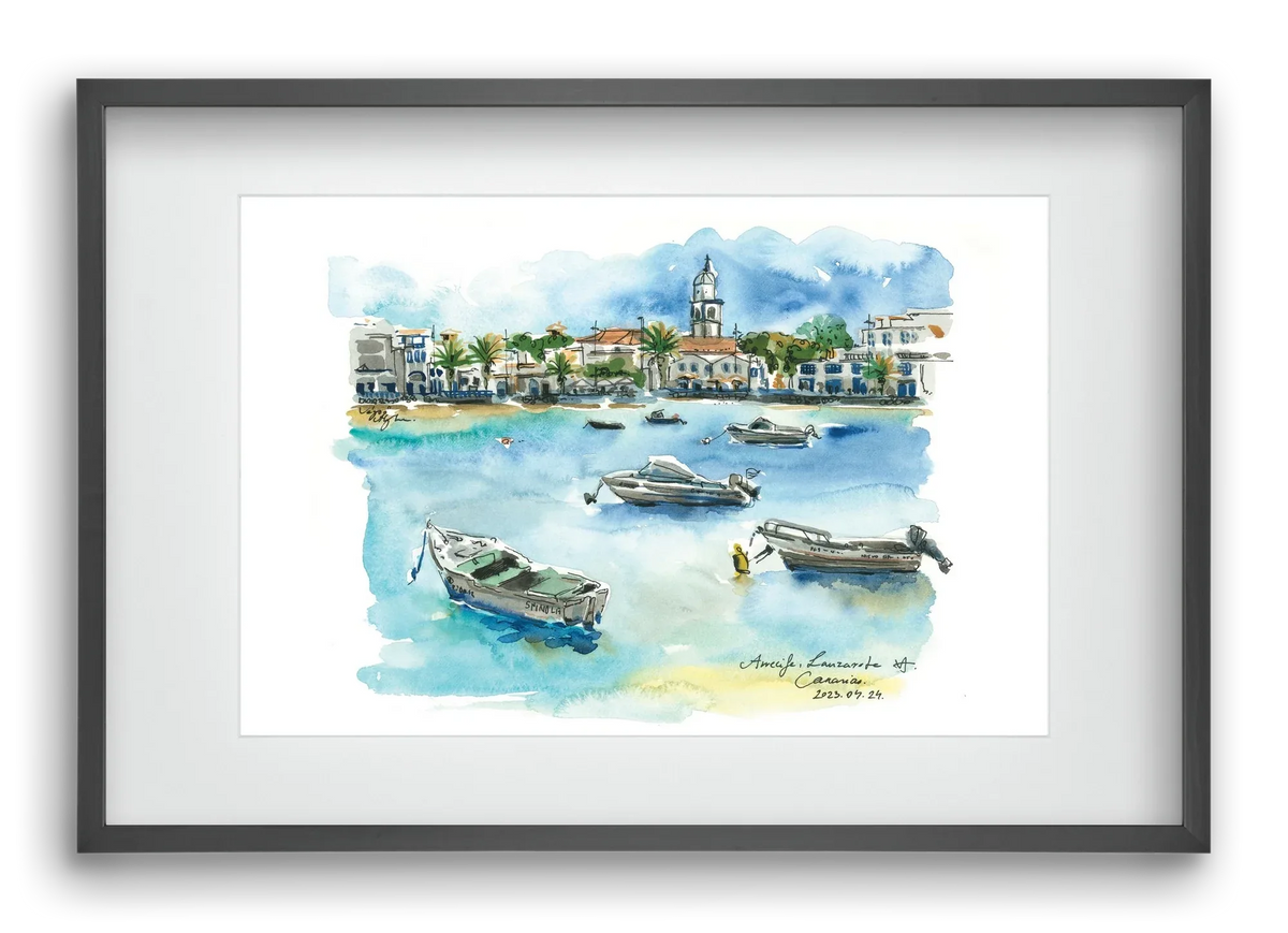 ARRECIFE, Lanzarote, Canary Island - 2023.04.24. - artbridge