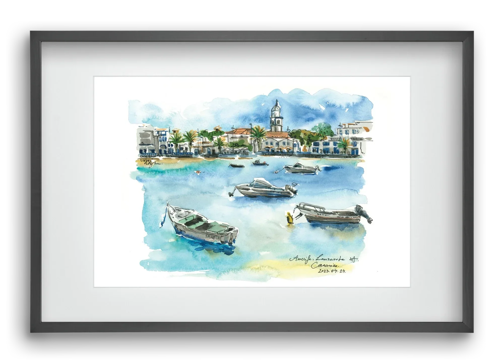 ARRECIFE, Lanzarote, Canary Island - 2023.04.24. - artbridge