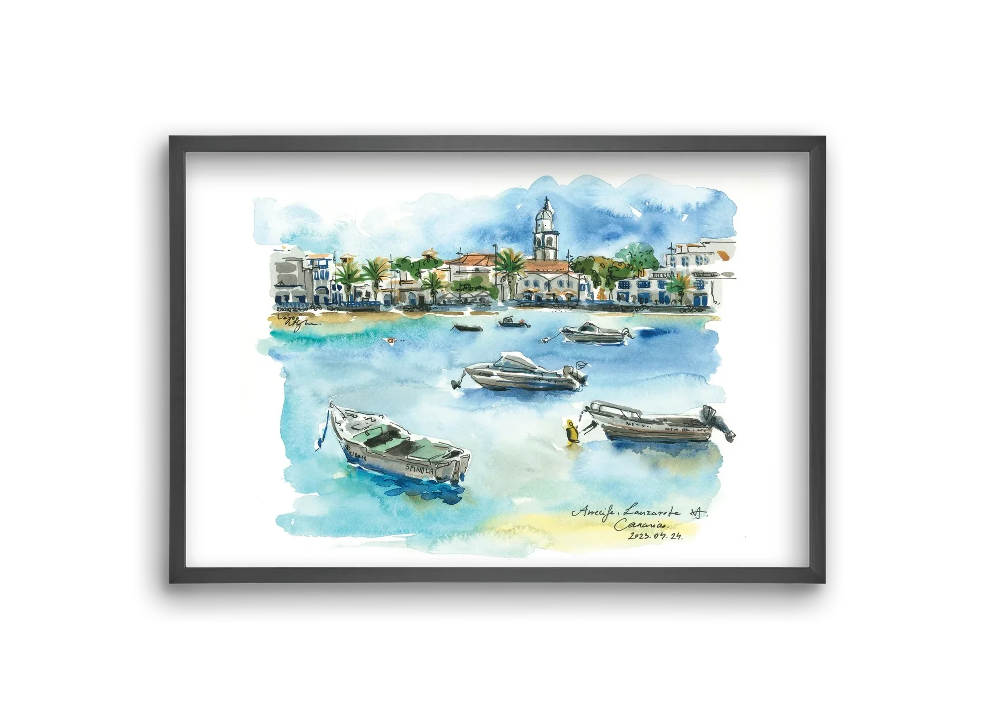 ARRECIFE, Lanzarote, Canary Island - 2023.04.24. - artbridge