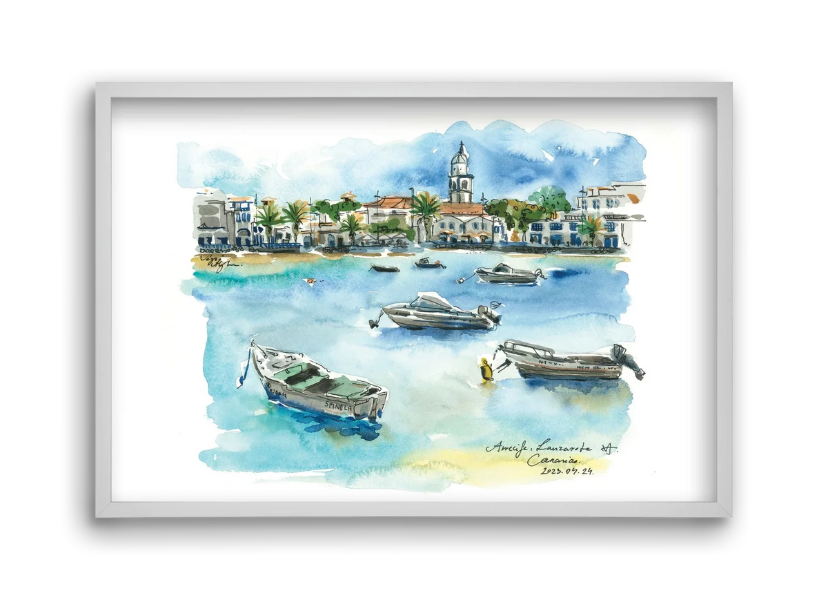 ARRECIFE, Lanzarote, Canary Island - 2023.04.24. - artbridge