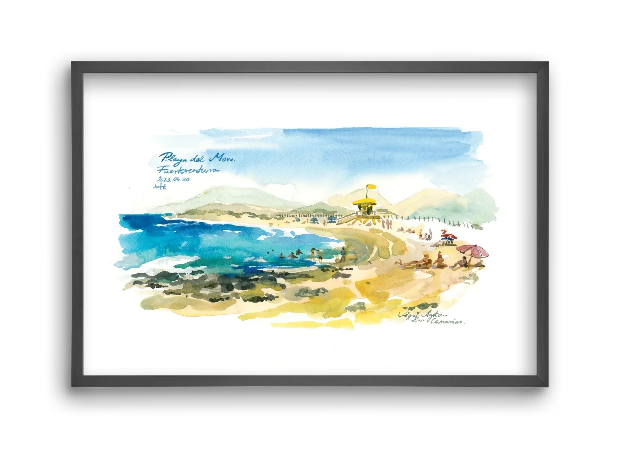 PLAYA del MORO, Fuerteventura, Canary Islands - 2023.04.30. - artbridge