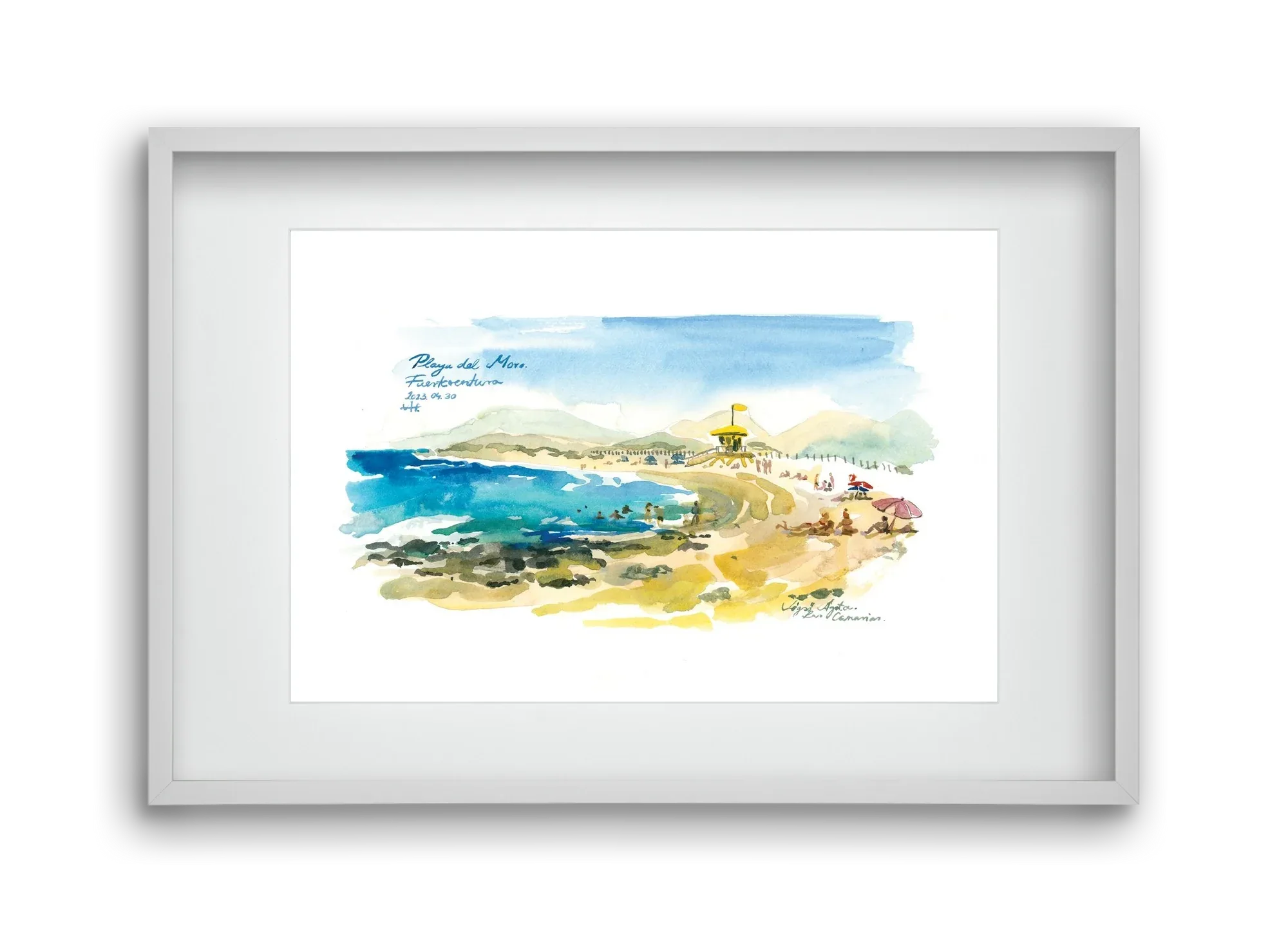 PLAYA del MORO, Fuerteventura, Canary Islands - 2023.04.30. - artbridge