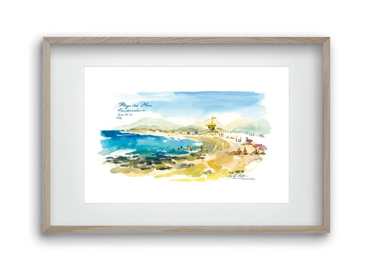PLAYA del MORO, Fuerteventura, Canary Islands - 2023.04.30. - artbridge