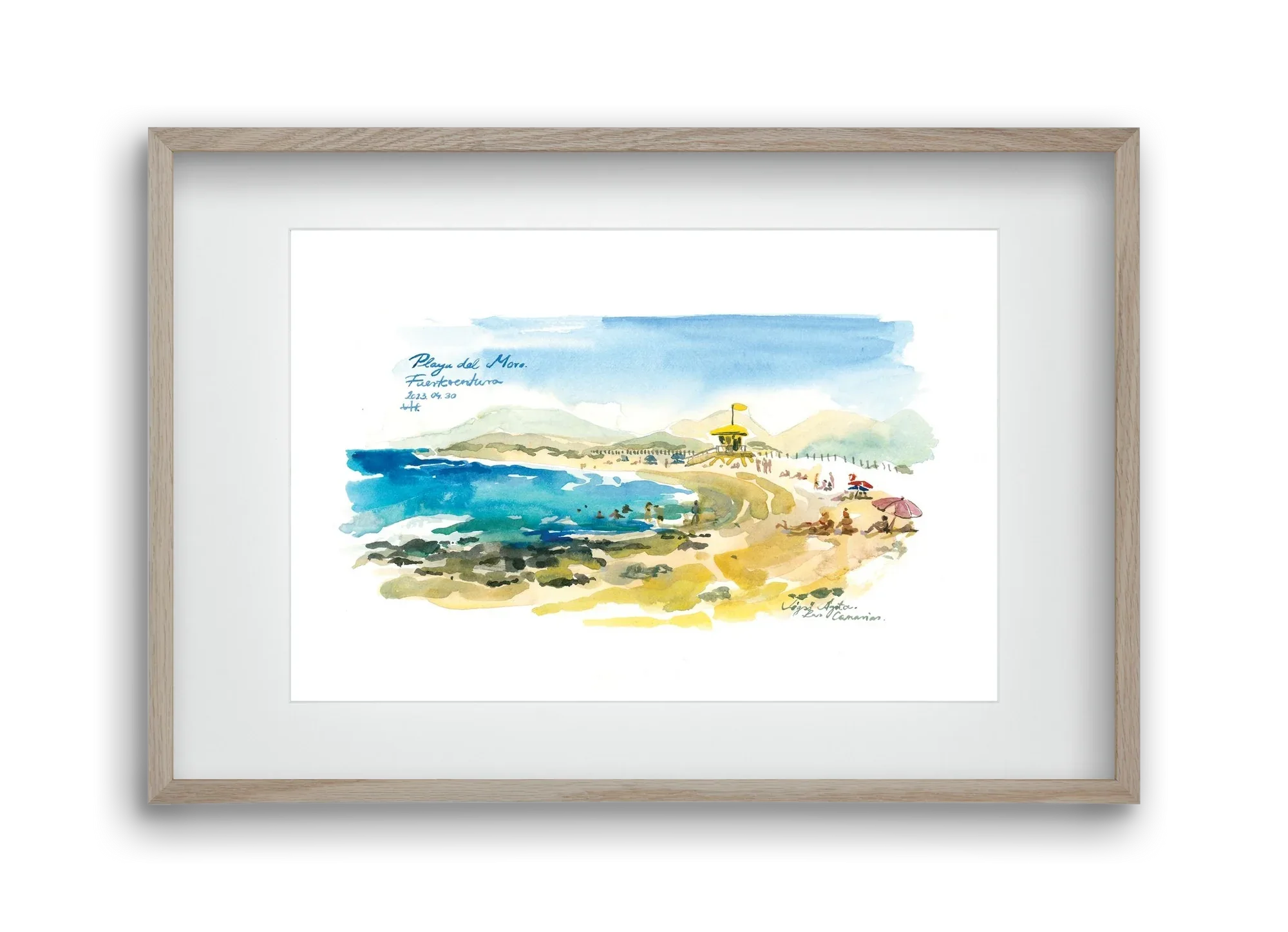 PLAYA del MORO, Fuerteventura, Canary Islands - 2023.04.30. - artbridge