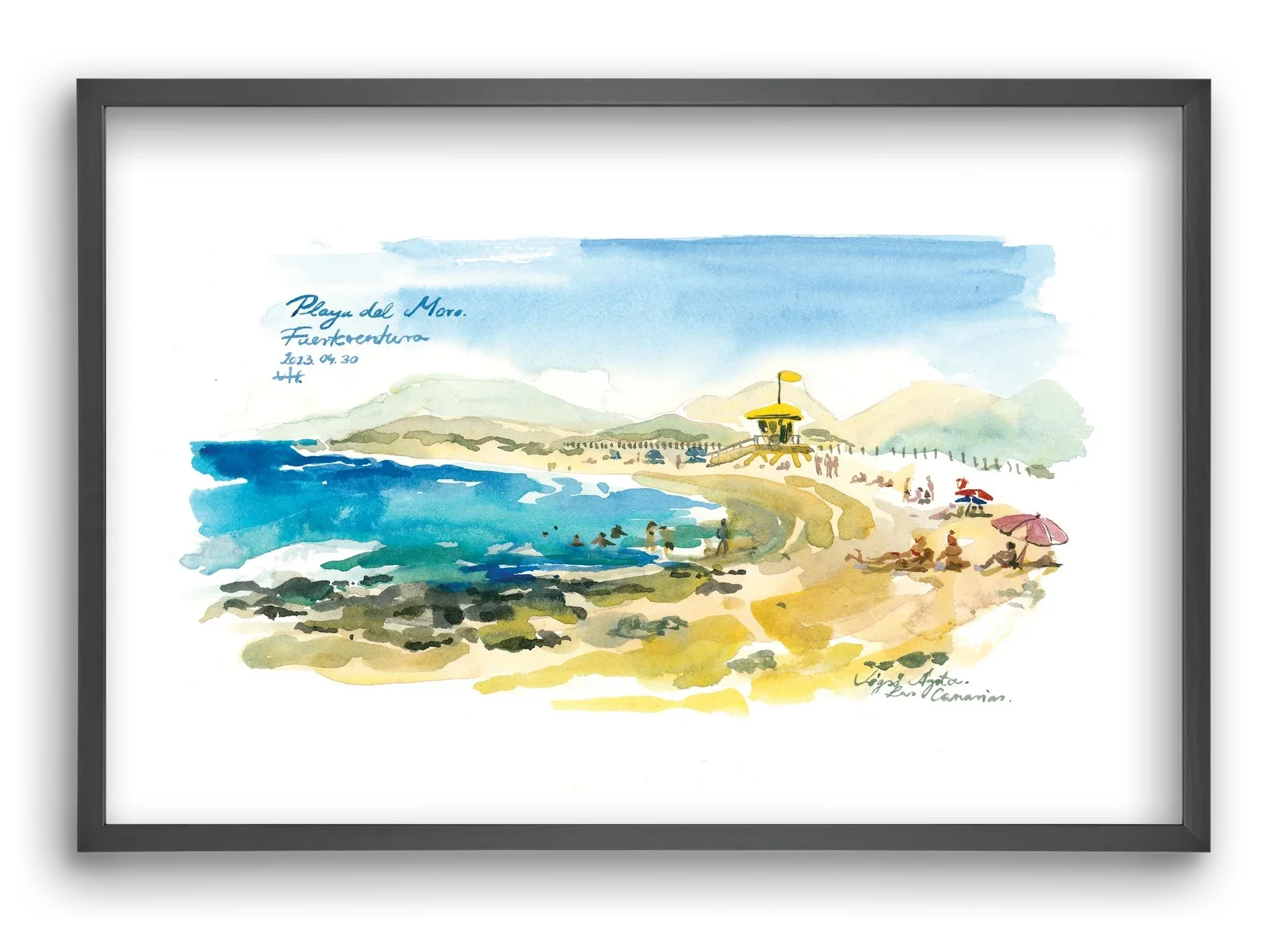 PLAYA del MORO, Fuerteventura, Canary Islands - 2023.04.30. - artbridge