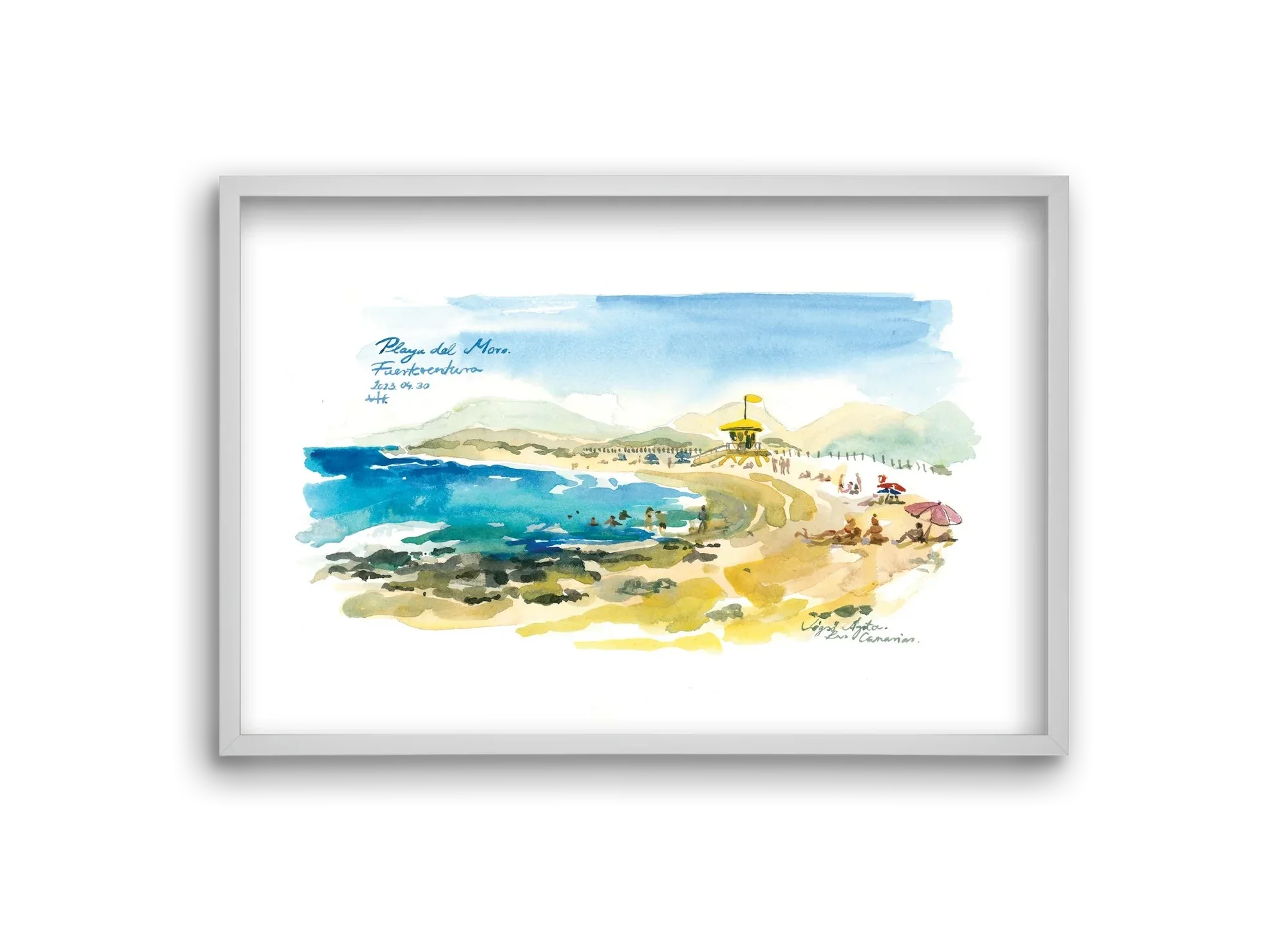 PLAYA del MORO, Fuerteventura, Canary Islands - 2023.04.30. - artbridge