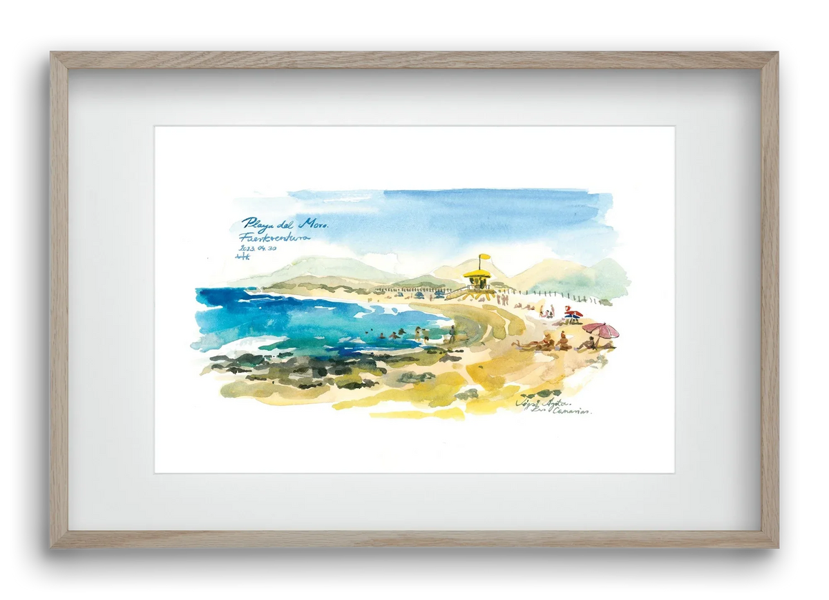 PLAYA del MORO, Fuerteventura, Canary Islands - 2023.04.30. - artbridge