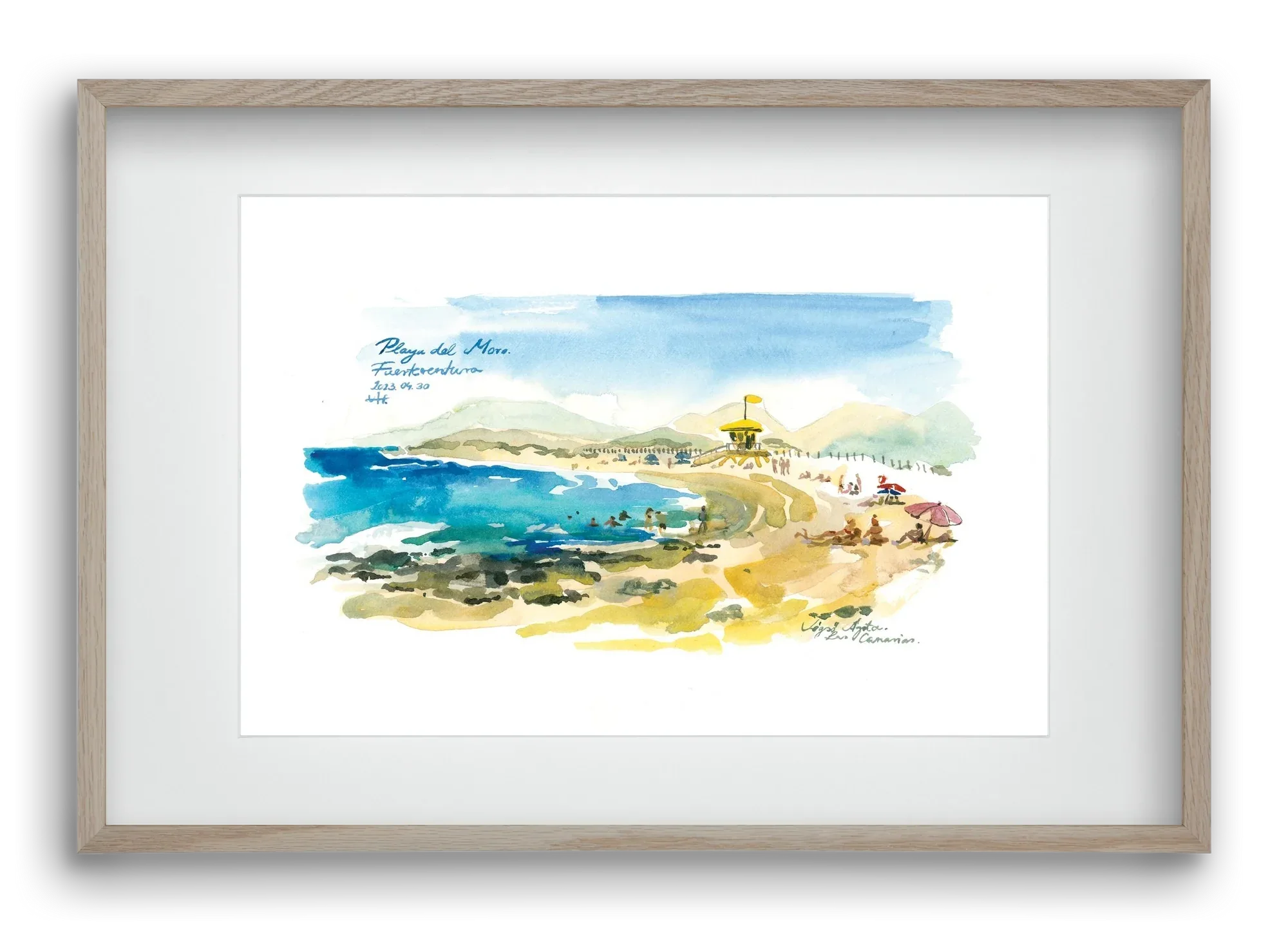 PLAYA del MORO, Fuerteventura, Canary Islands - 2023.04.30. - artbridge