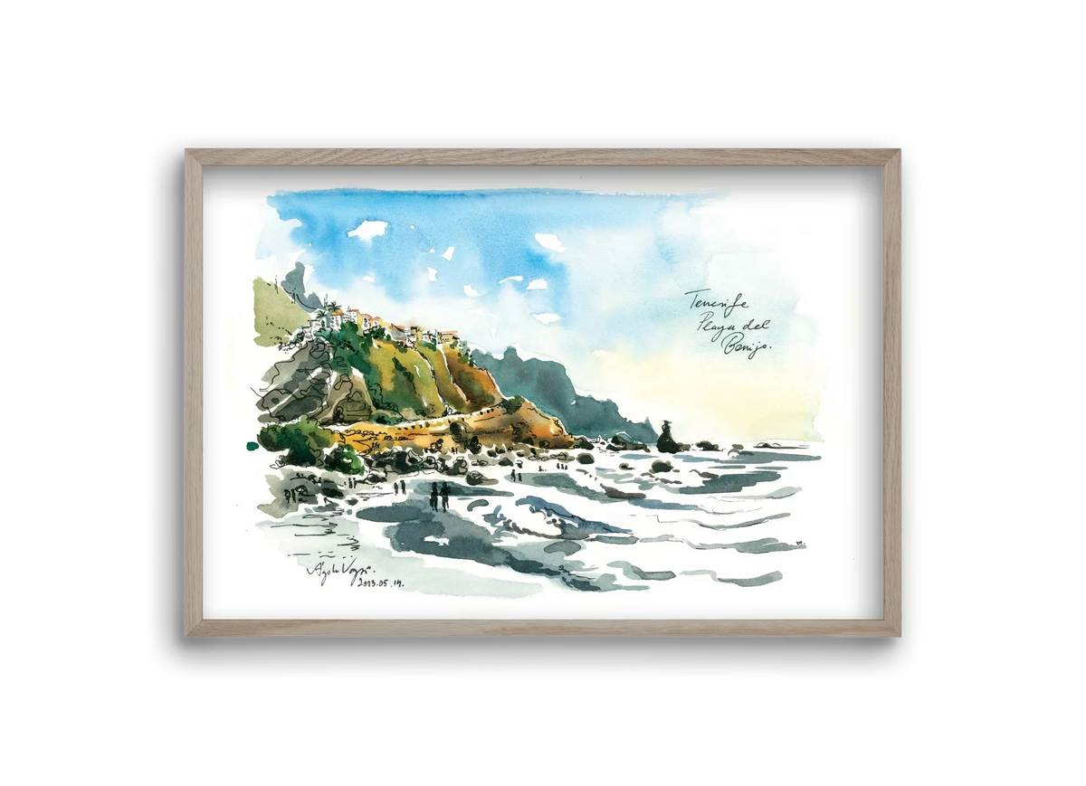 PLAYA del BENIJO, Tenerife, Canary Islands - 2023.05.14. - artbridge