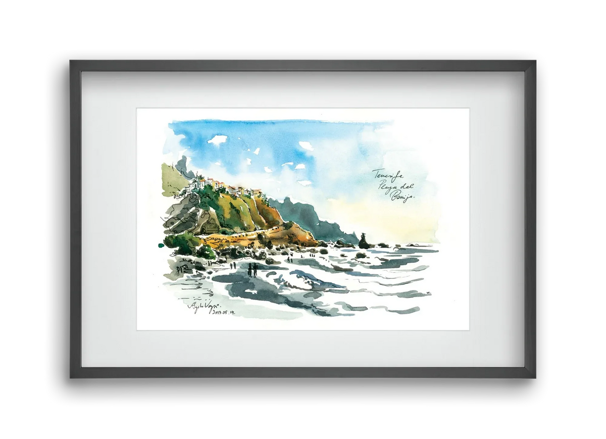 PLAYA del BENIJO, Tenerife, Canary Islands - 2023.05.14. - artbridge