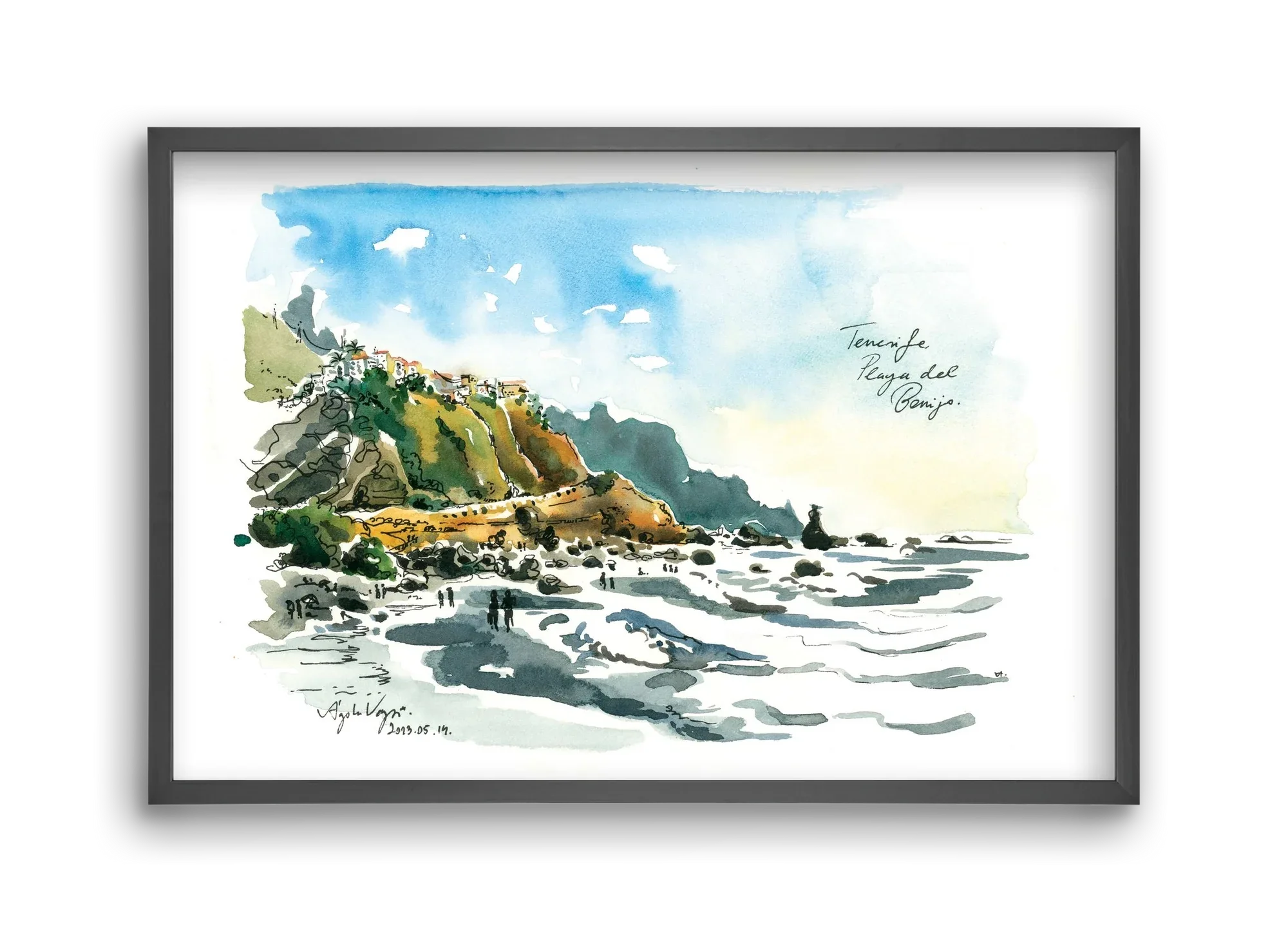 PLAYA del BENIJO, Tenerife, Canary Islands - 2023.05.14. - artbridge