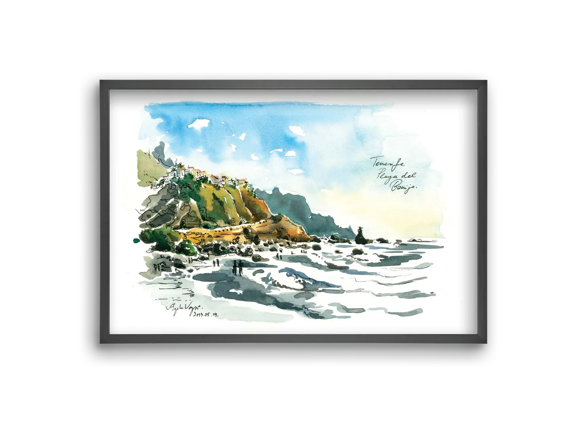 PLAYA del BENIJO, Tenerife, Canary Islands - 2023.05.14. - artbridge