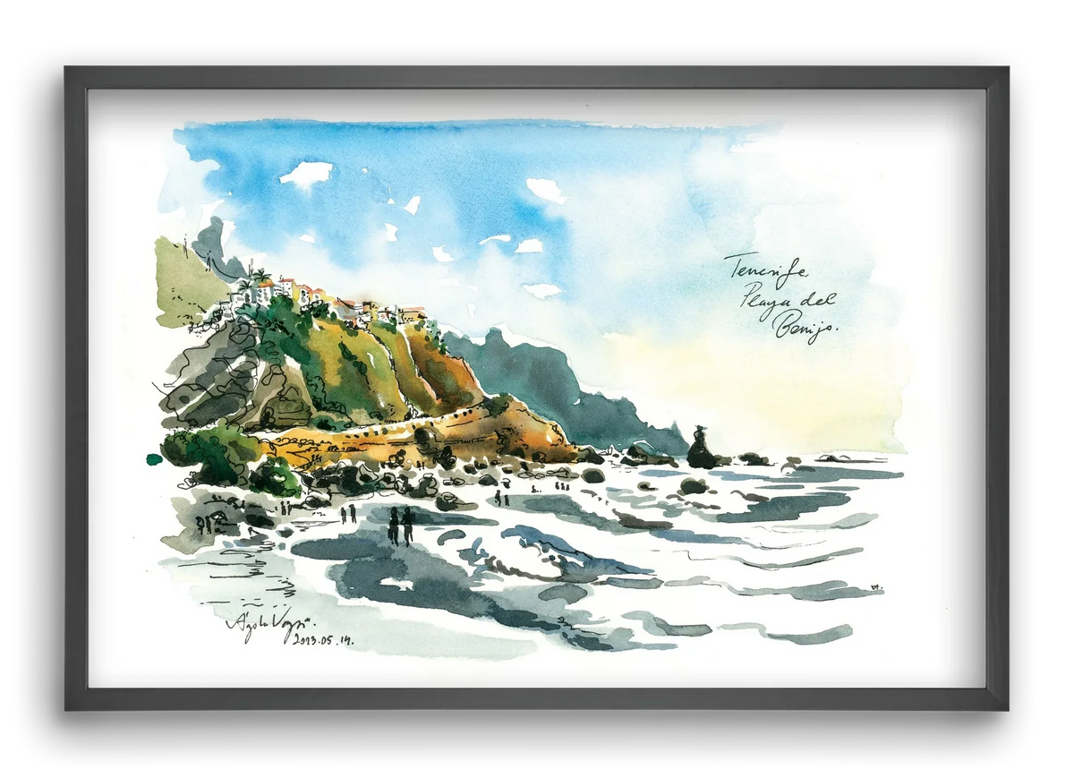 PLAYA del BENIJO, Tenerife, Canary Islands - 2023.05.14. - artbridge