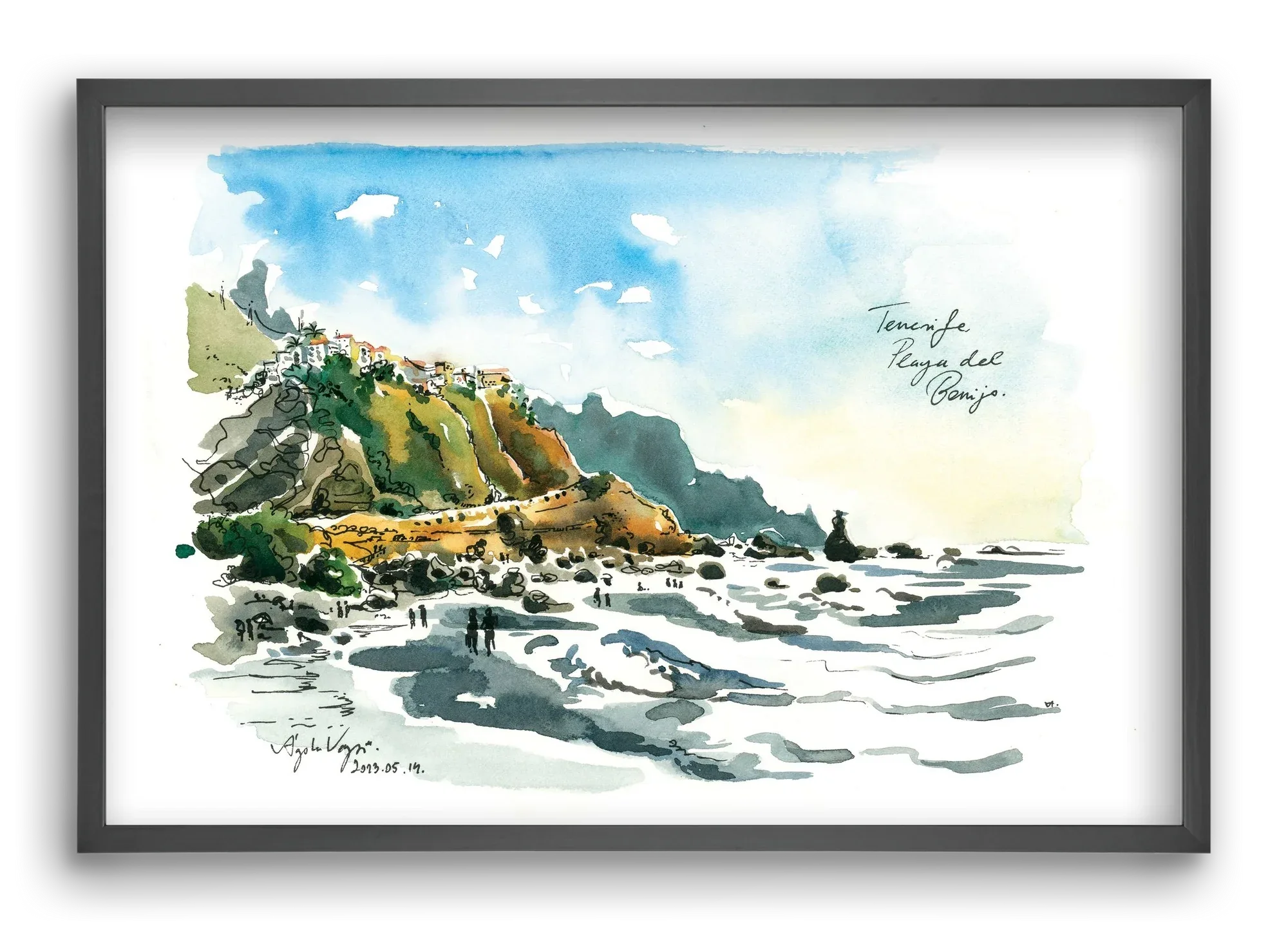PLAYA del BENIJO, Tenerife, Canary Islands - 2023.05.14. - artbridge