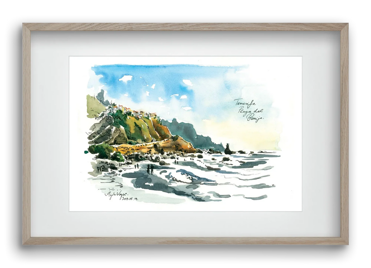 PLAYA del BENIJO, Tenerife, Canary Islands - 2023.05.14. - artbridge