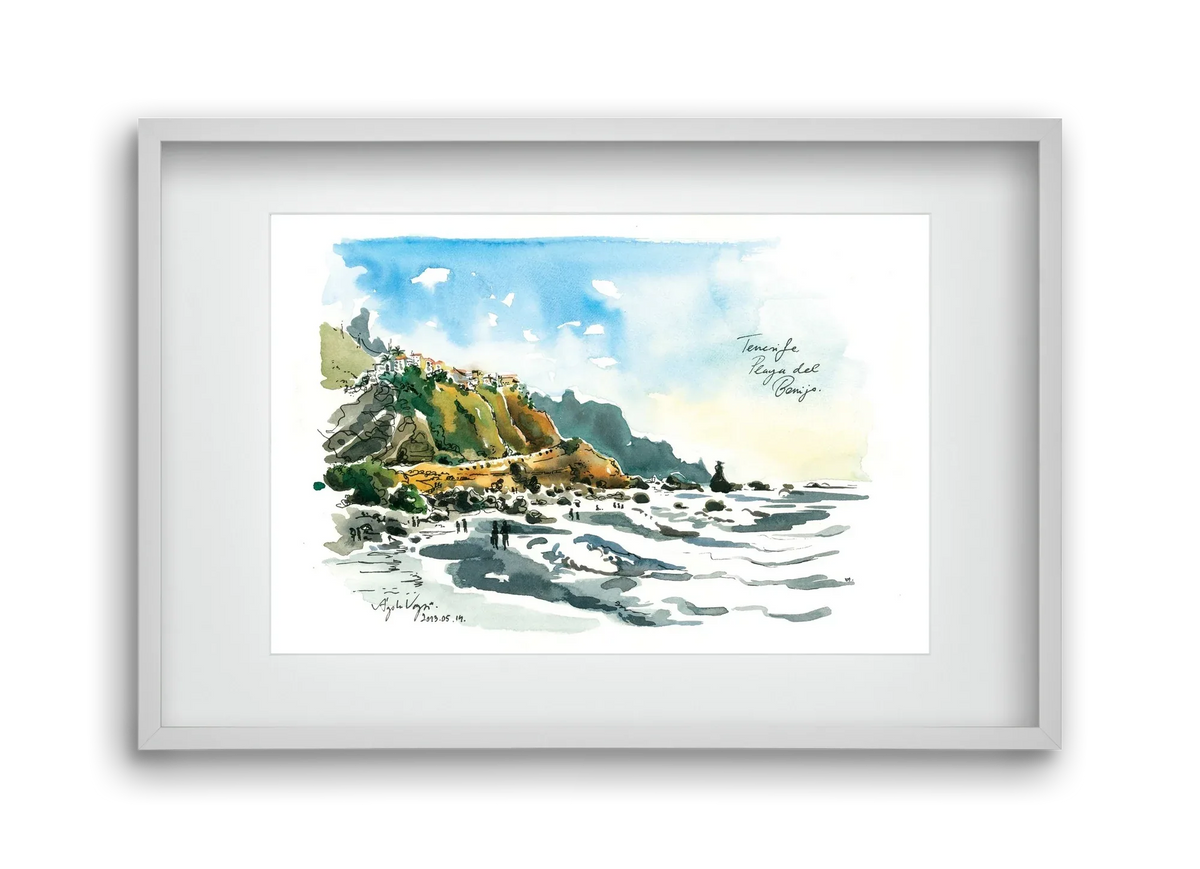 PLAYA del BENIJO, Tenerife, Canary Islands - 2023.05.14. - artbridge
