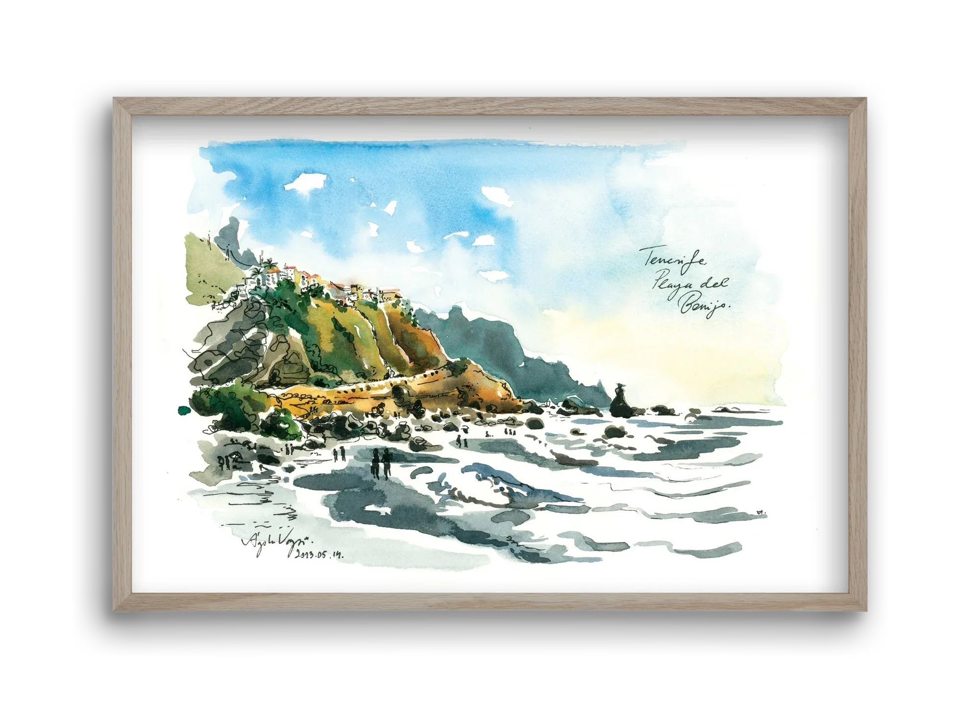 PLAYA del BENIJO, Tenerife, Canary Islands - 2023.05.14. - artbridge