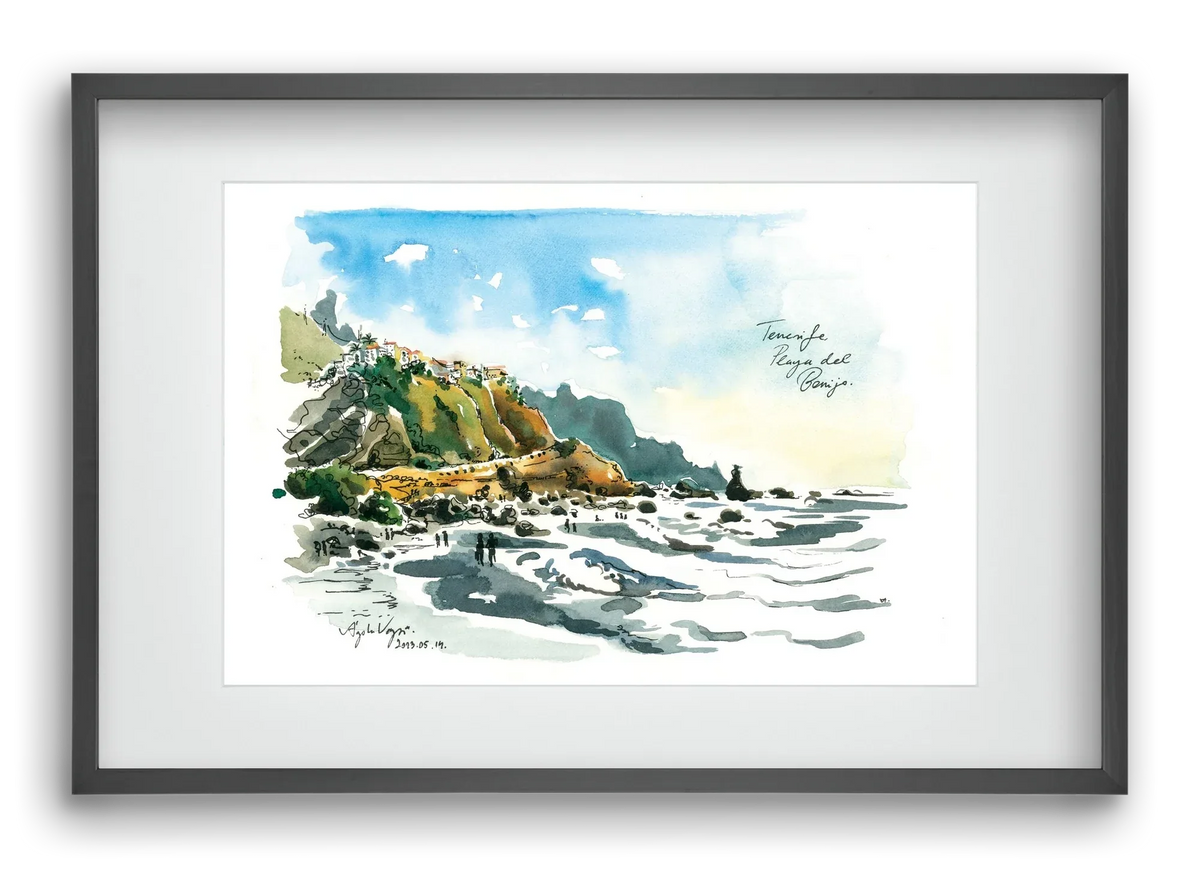 PLAYA del BENIJO, Tenerife, Canary Islands - 2023.05.14. - artbridge