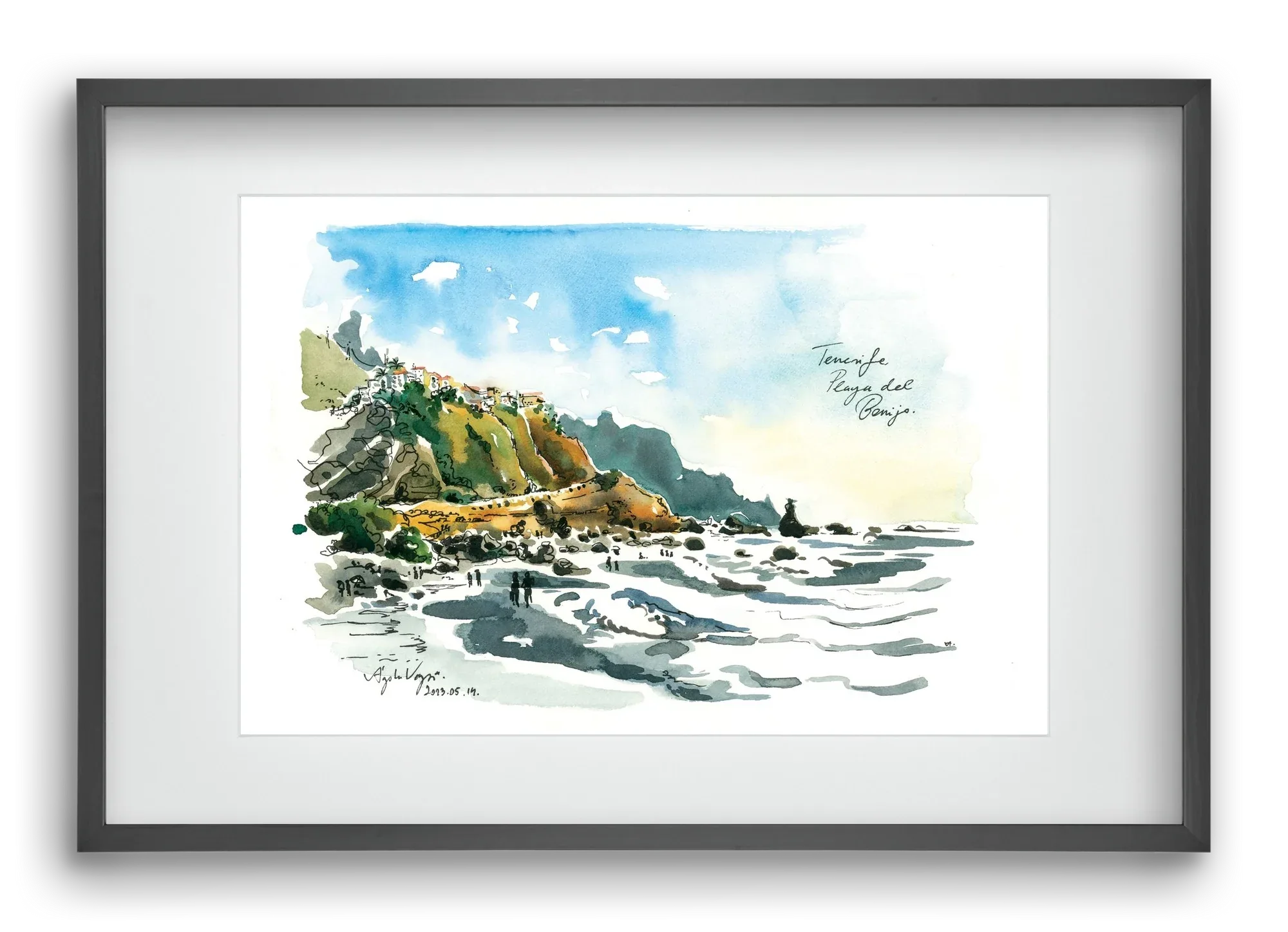PLAYA del BENIJO, Tenerife, Canary Islands - 2023.05.14. - artbridge