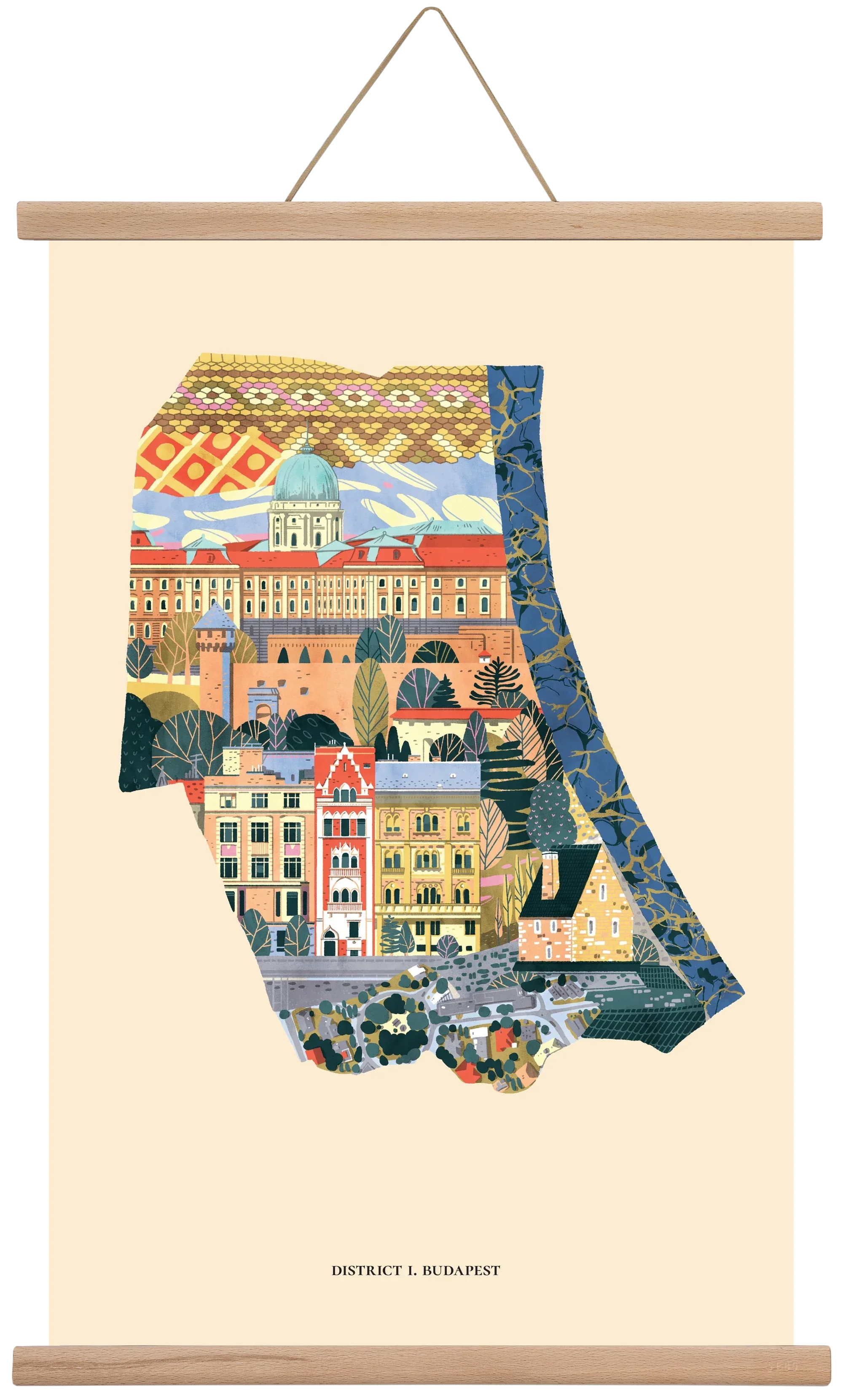 Budapest, I. kerület (B sorozat) - artbridge