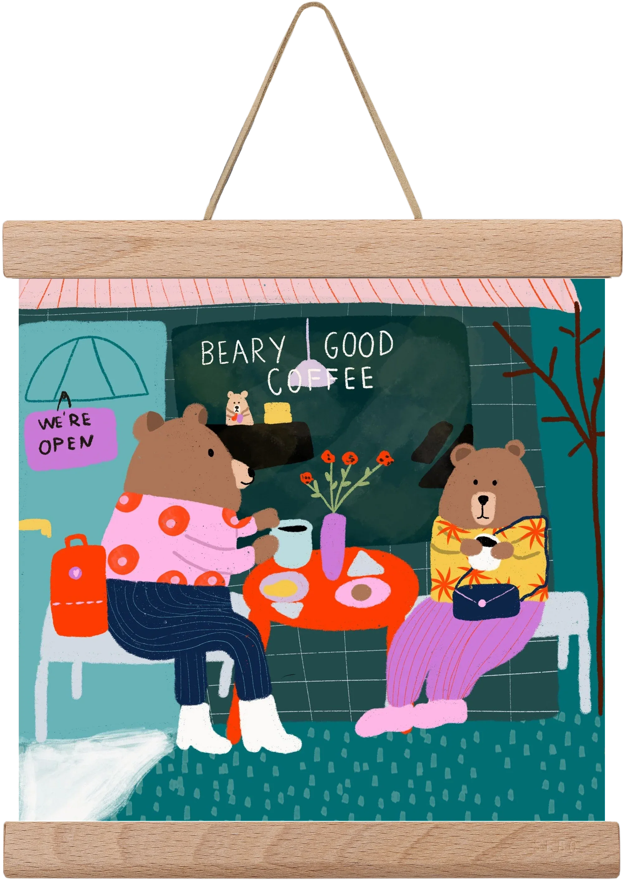 The Bear-y good Coffee Shop - artbridge