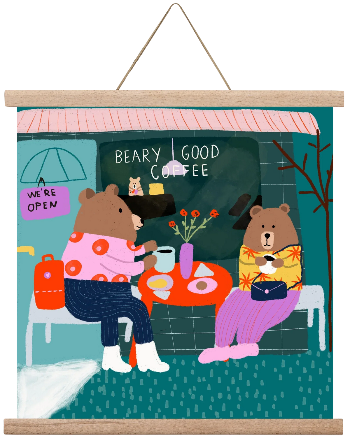The Bear-y good Coffee Shop - artbridge