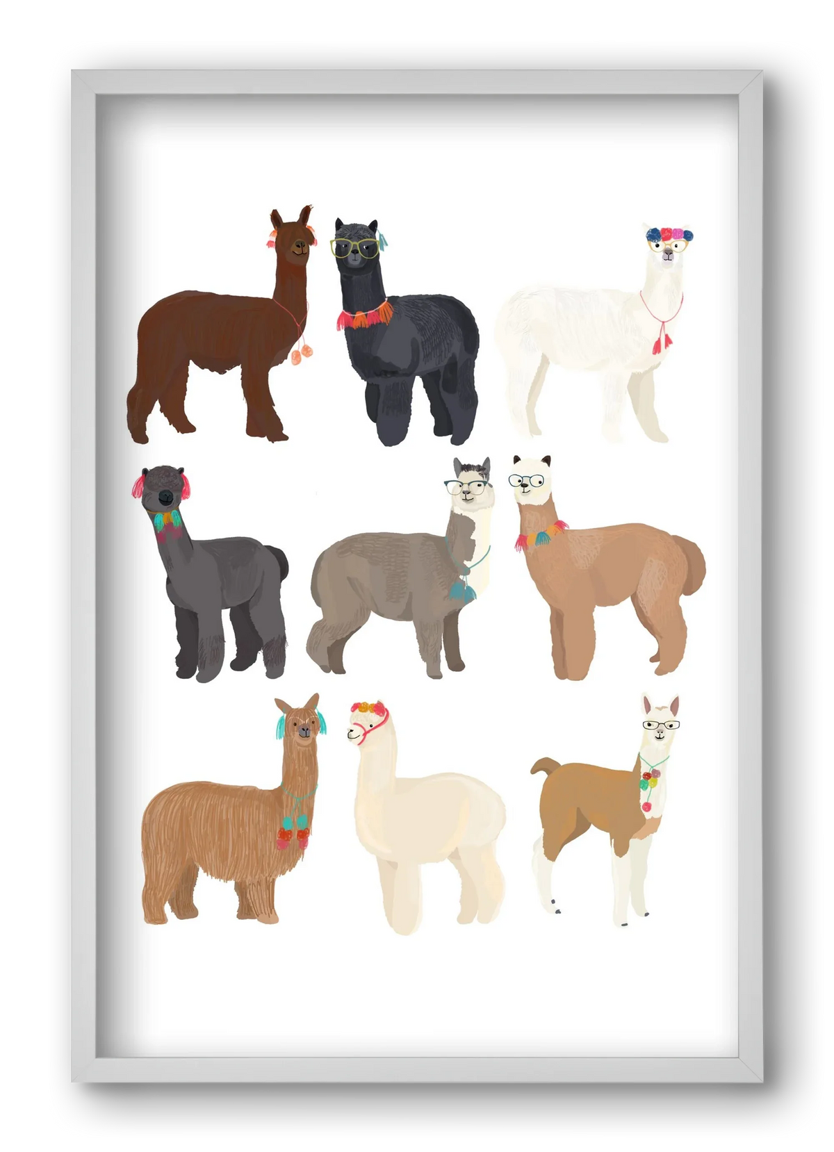 Standin Llama Print - artbridge