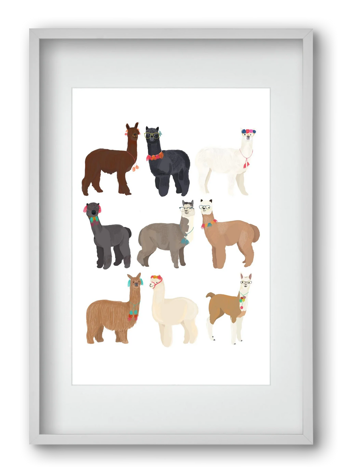 Standin Llama Print - artbridge