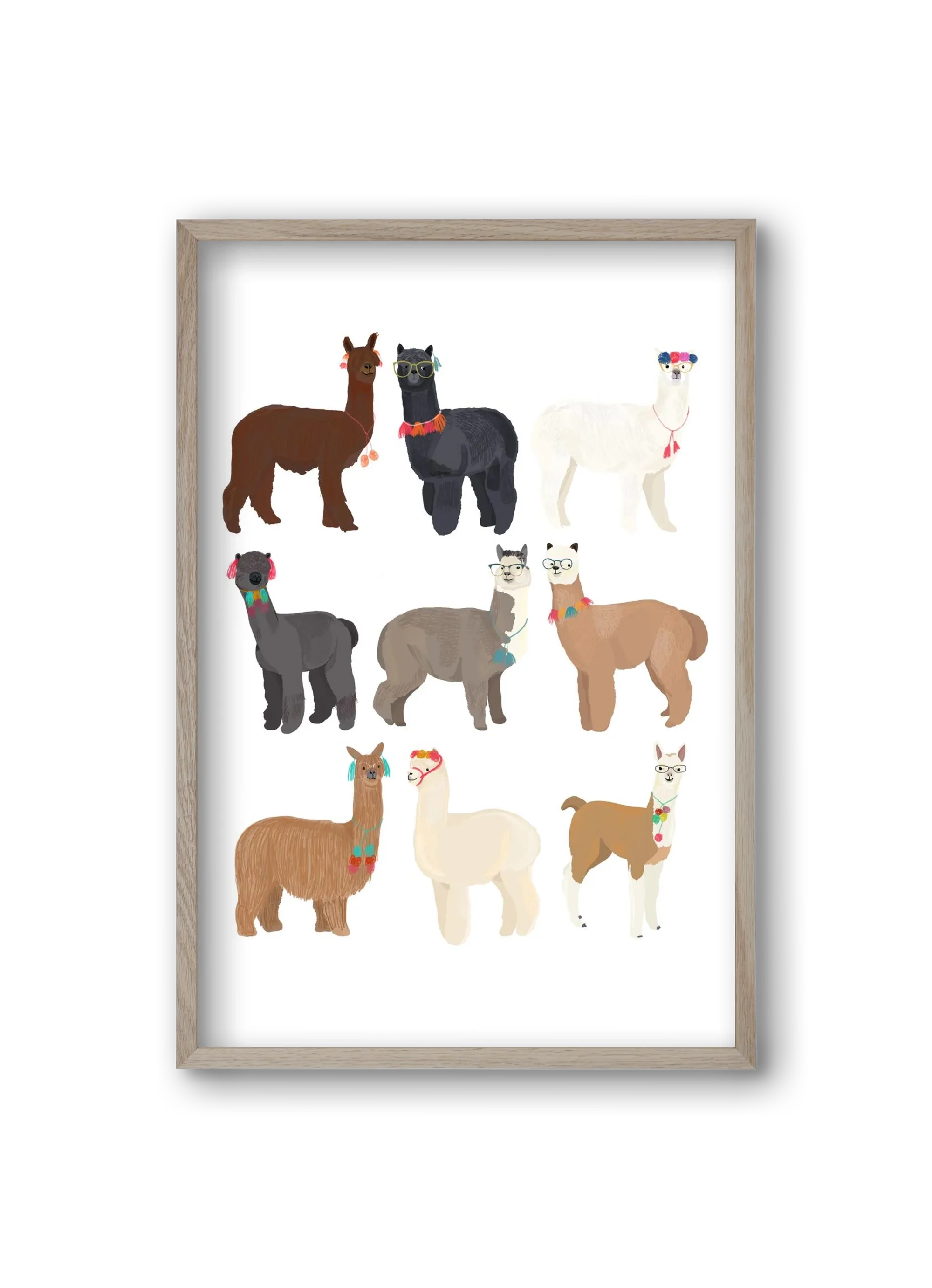 Standin Llama Print - artbridge