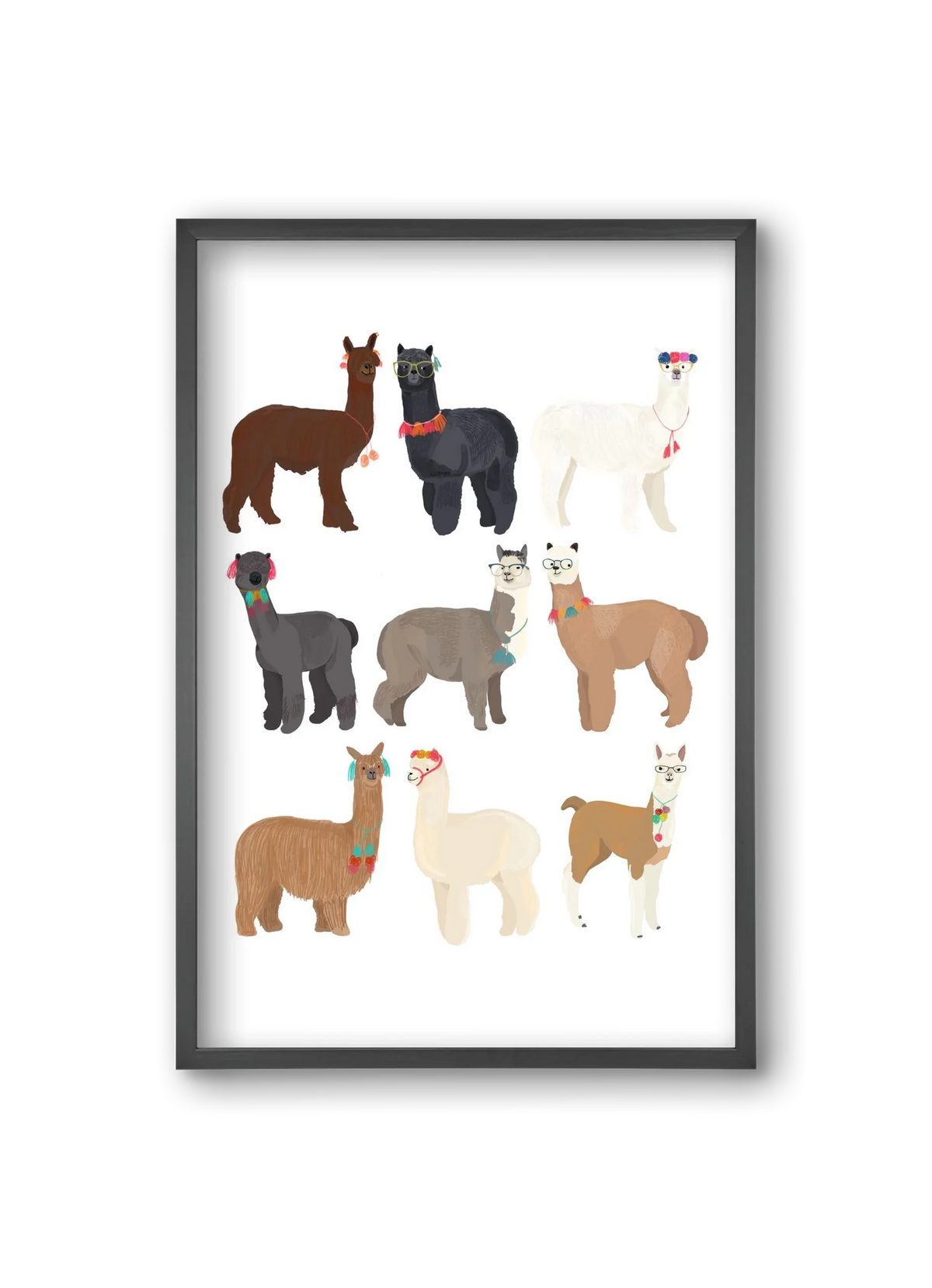 Standin Llama Print - artbridge