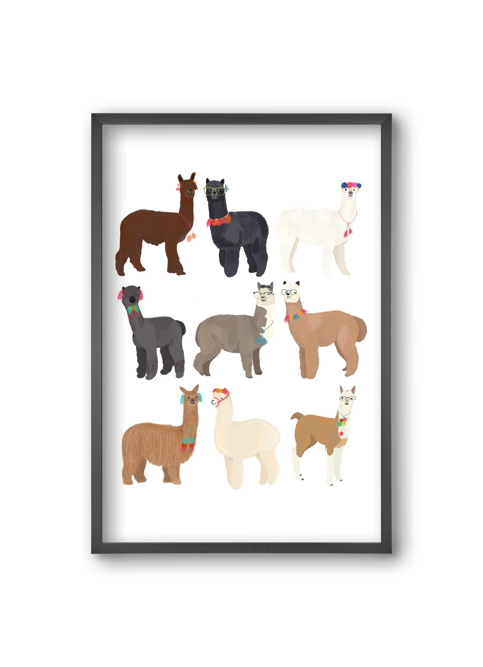 Standin Llama Print - artbridge