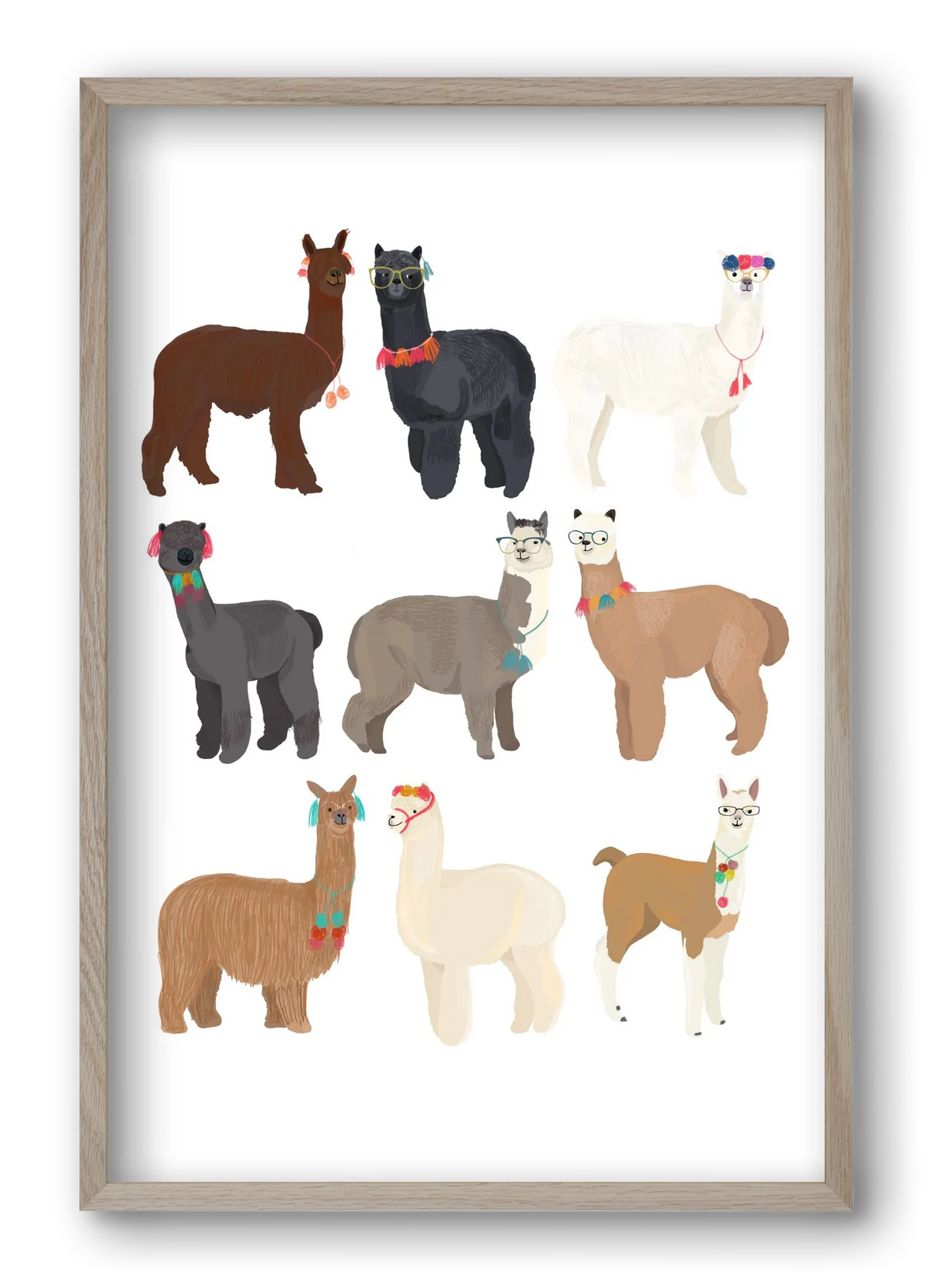 Standin Llama Print - artbridge