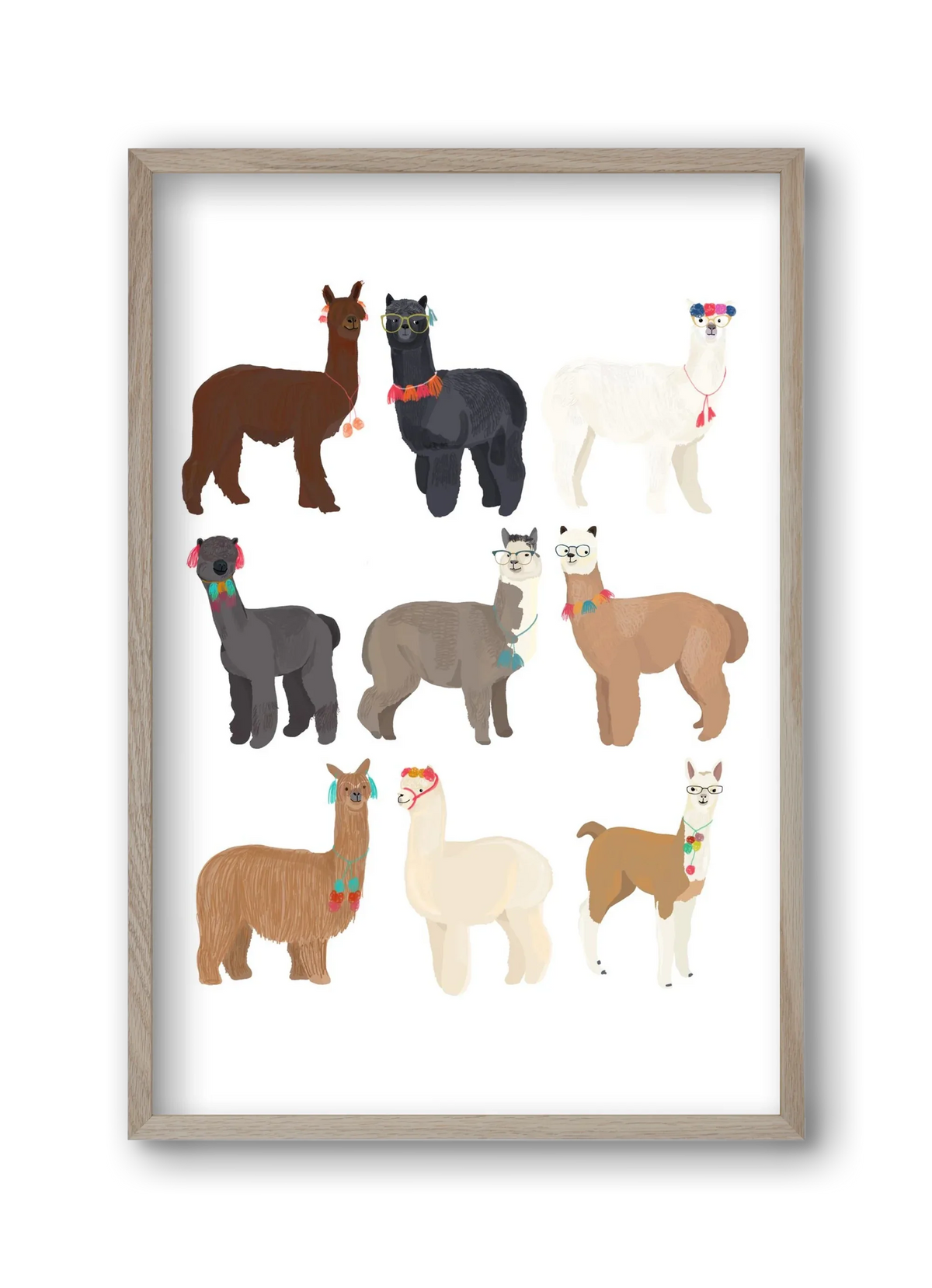 Standin Llama Print - artbridge