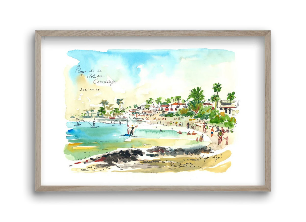 Playa de la Goleta, Corralejo, Fuerteventura - 2025.01.18 - artbridge