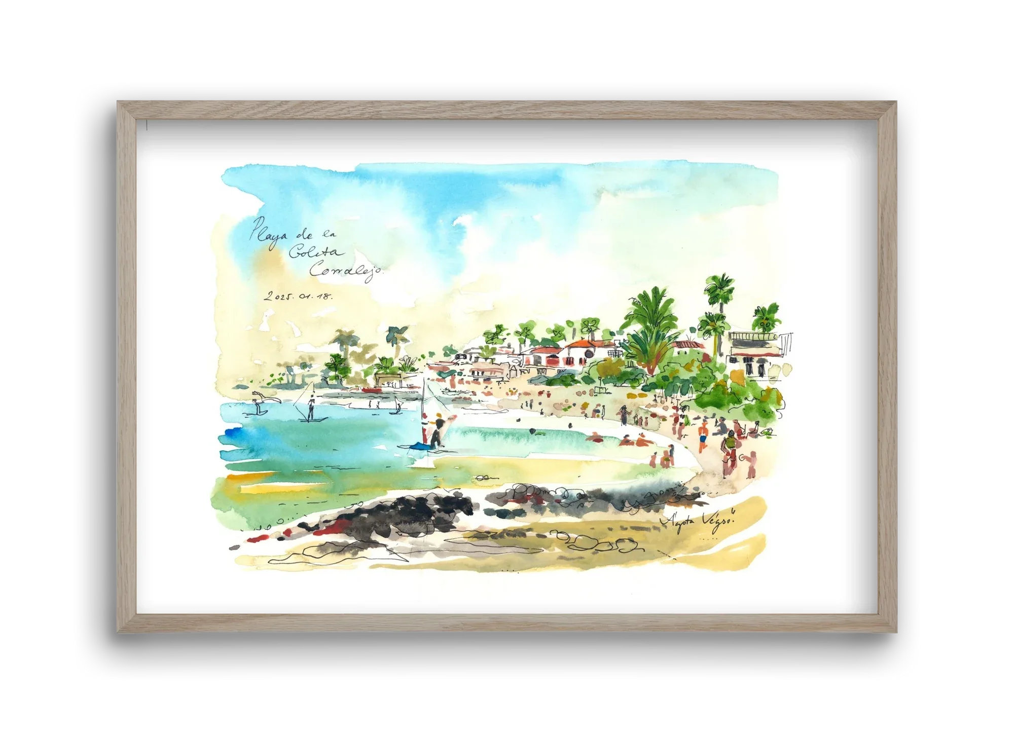 Playa de la Goleta, Corralejo, Fuerteventura - 2025.01.18 - artbridge