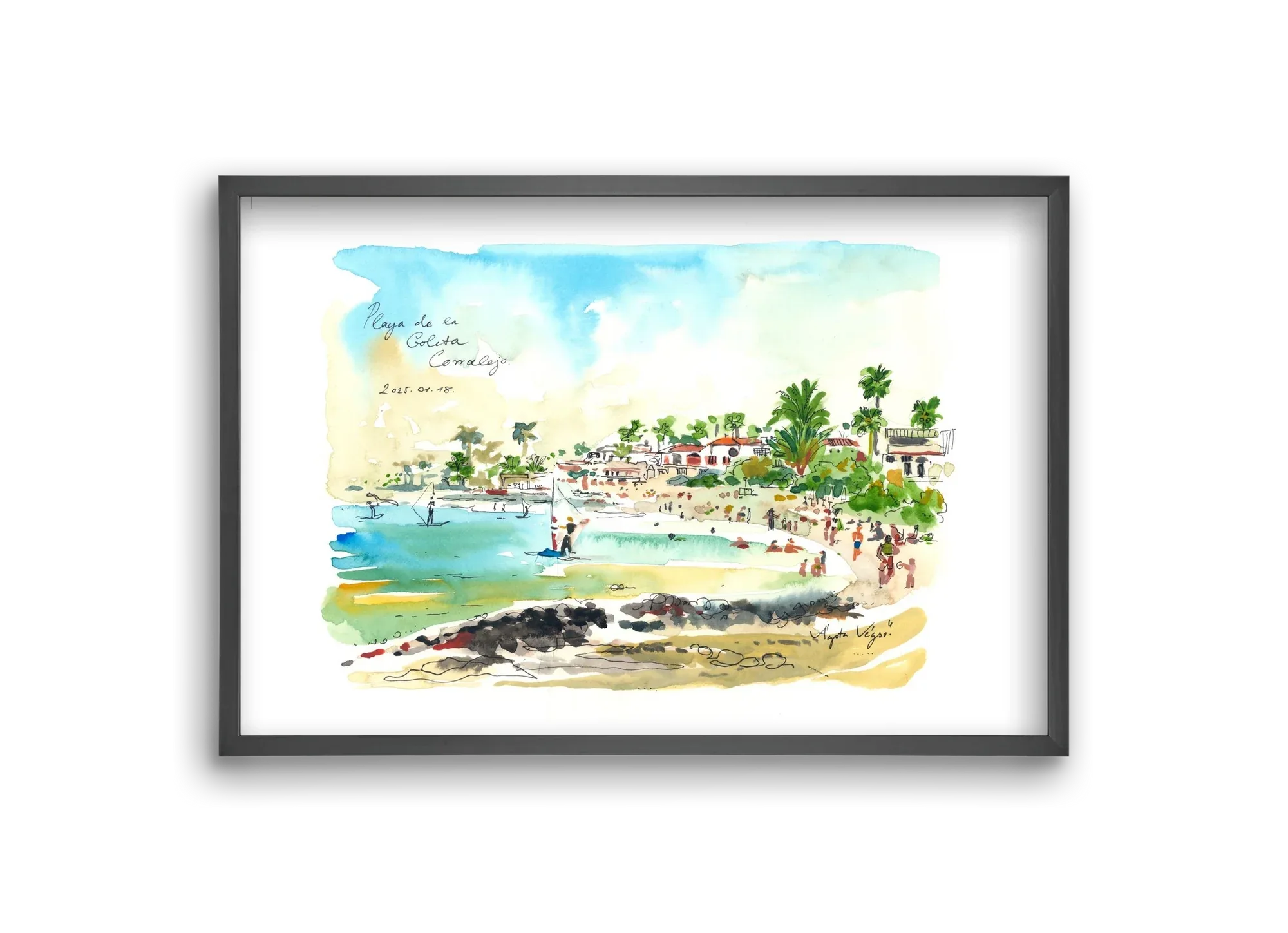 Playa de la Goleta, Corralejo, Fuerteventura - 2025.01.18 - artbridge