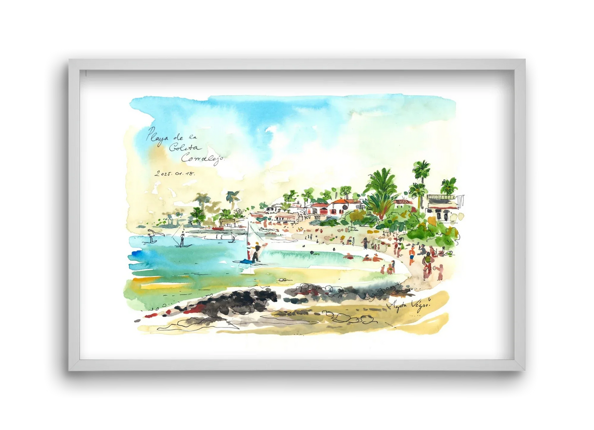 Playa de la Goleta, Corralejo, Fuerteventura - 2025.01.18 - artbridge
