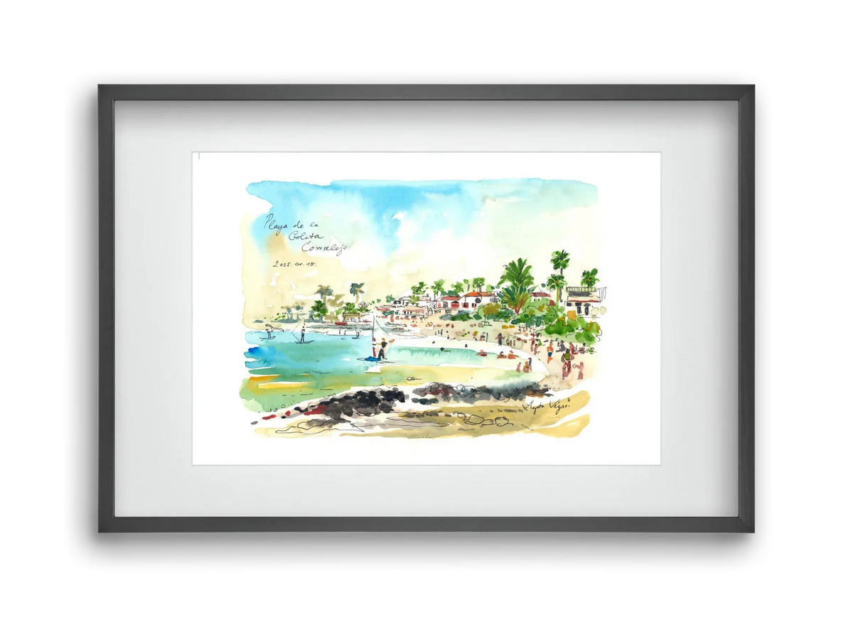 Playa de la Goleta, Corralejo, Fuerteventura - 2025.01.18 - artbridge